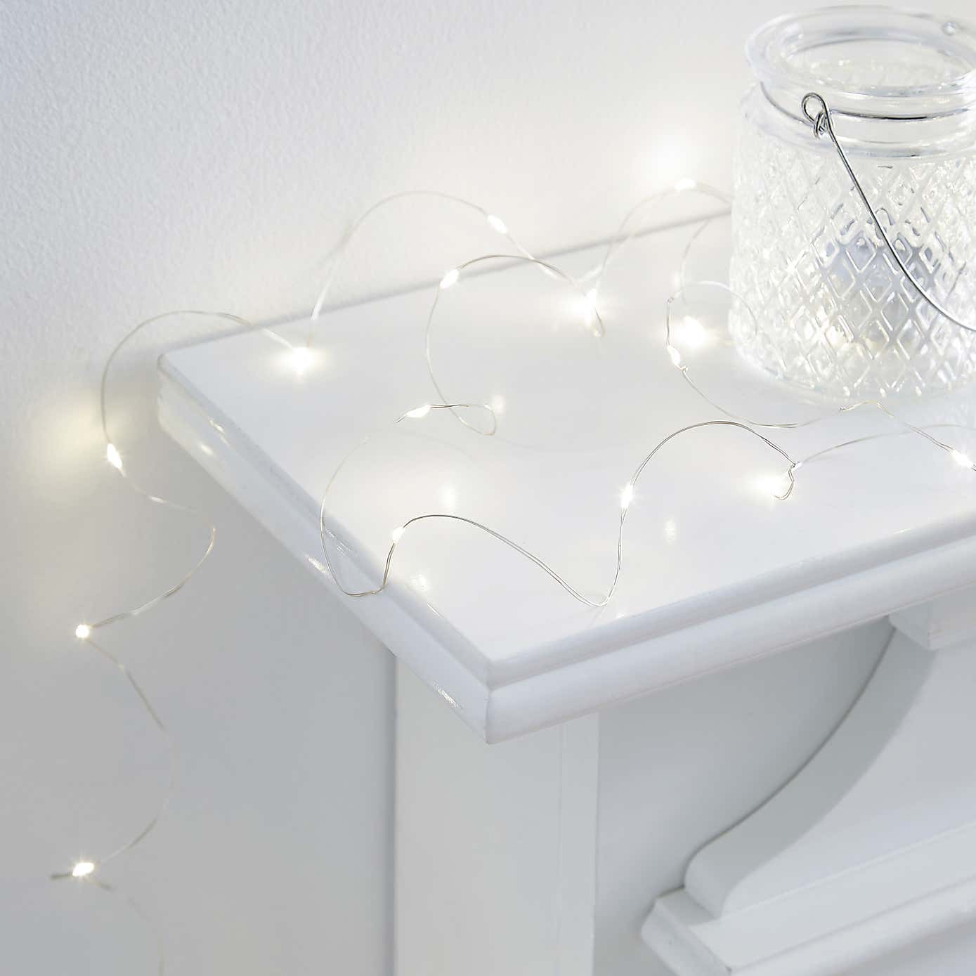 Micro 100 LED Wire String Lights