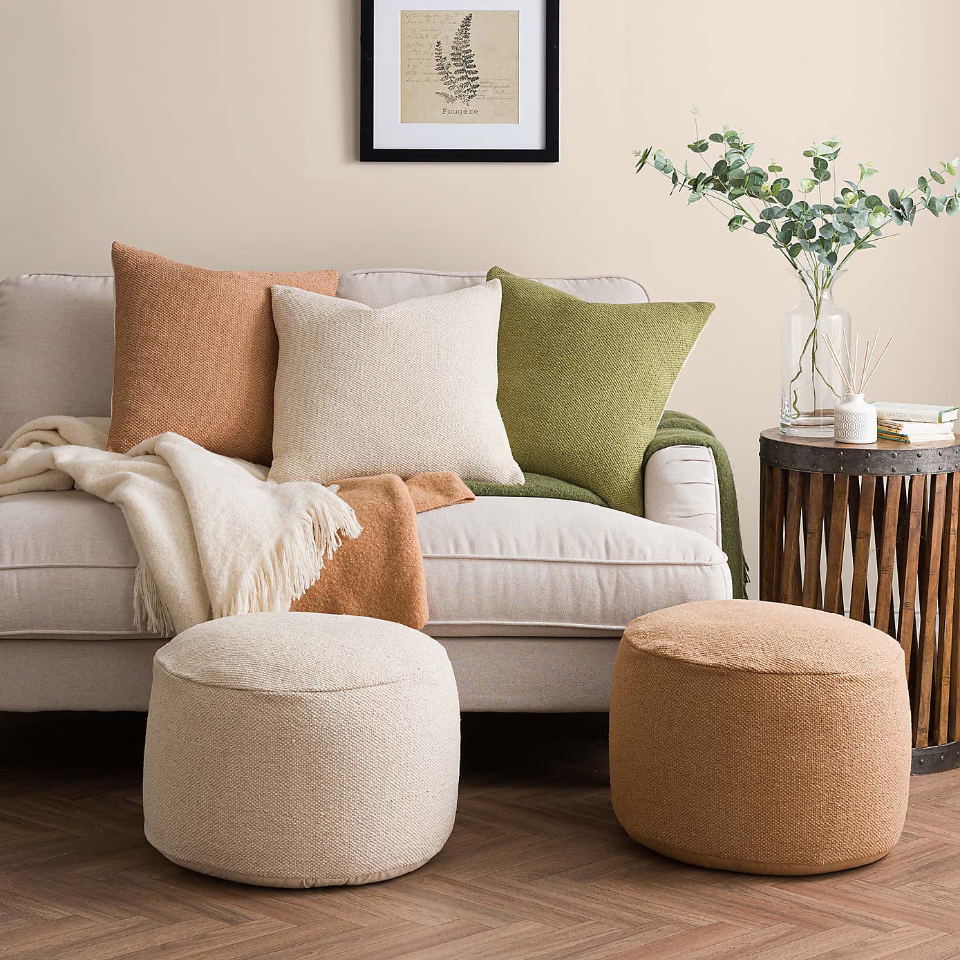 Arley Cotton Square Cushion