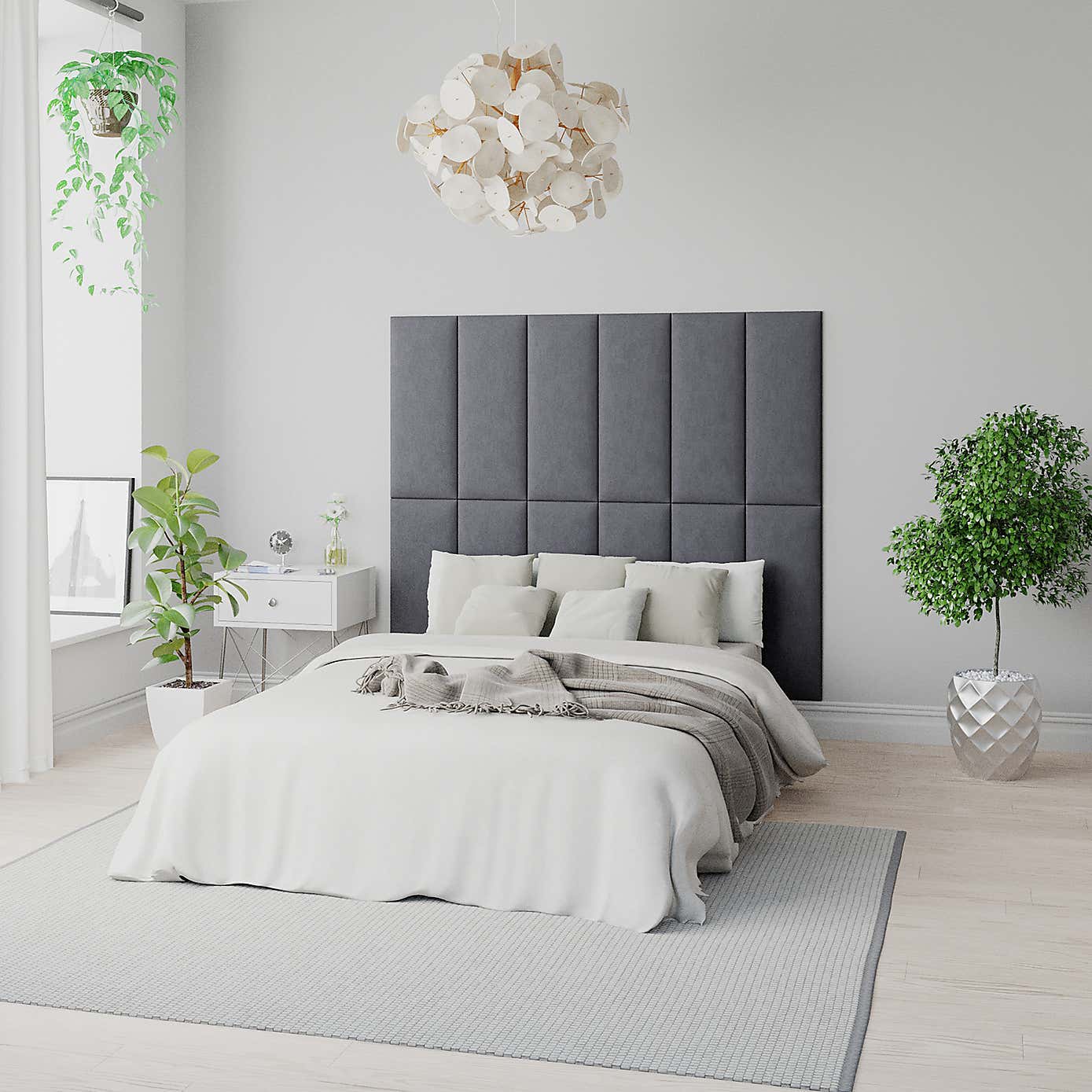 Aspire EasyMount Plush Velvet Upholstered Wall Panels