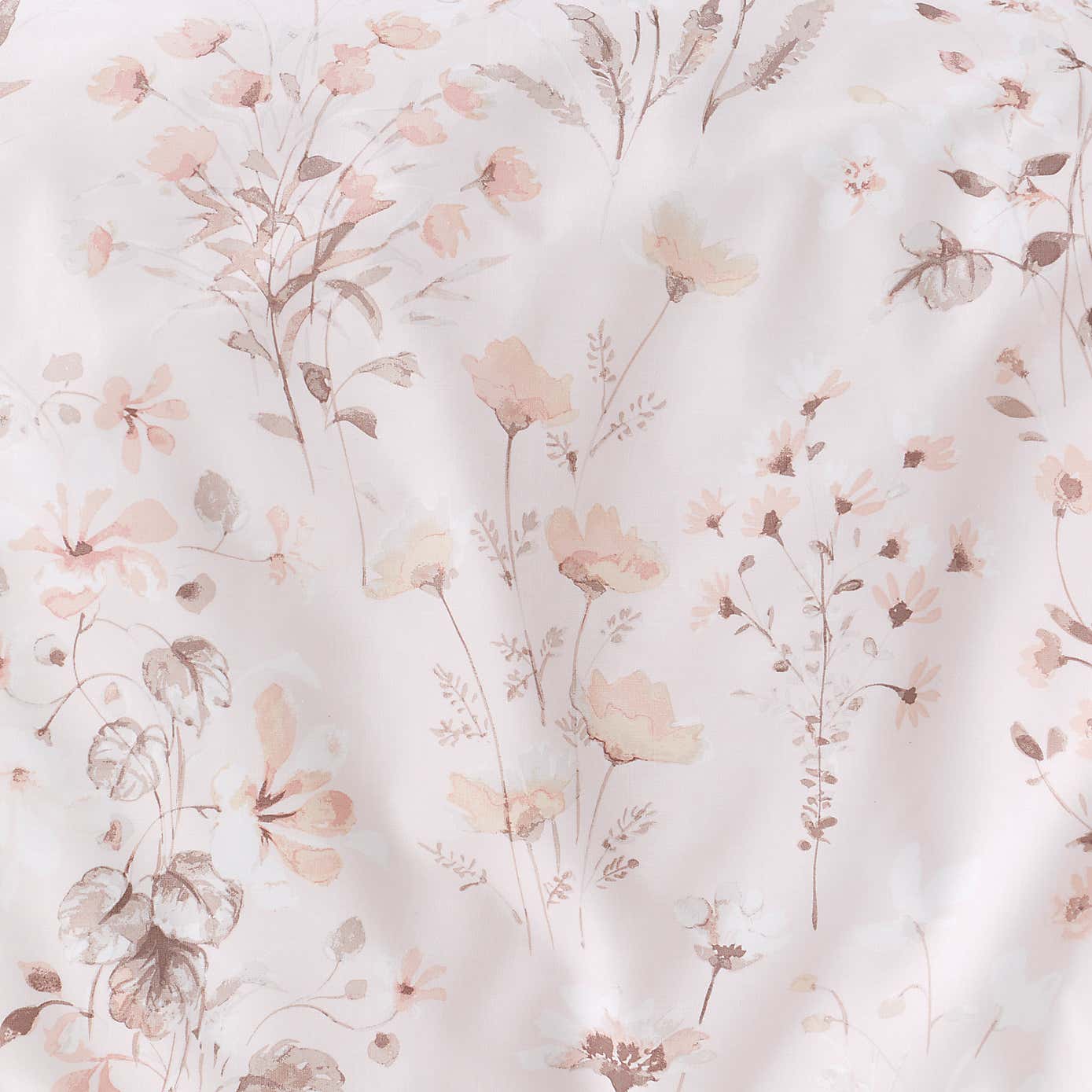 Watercolour Floral Duvet Cover & Pillowcase Set