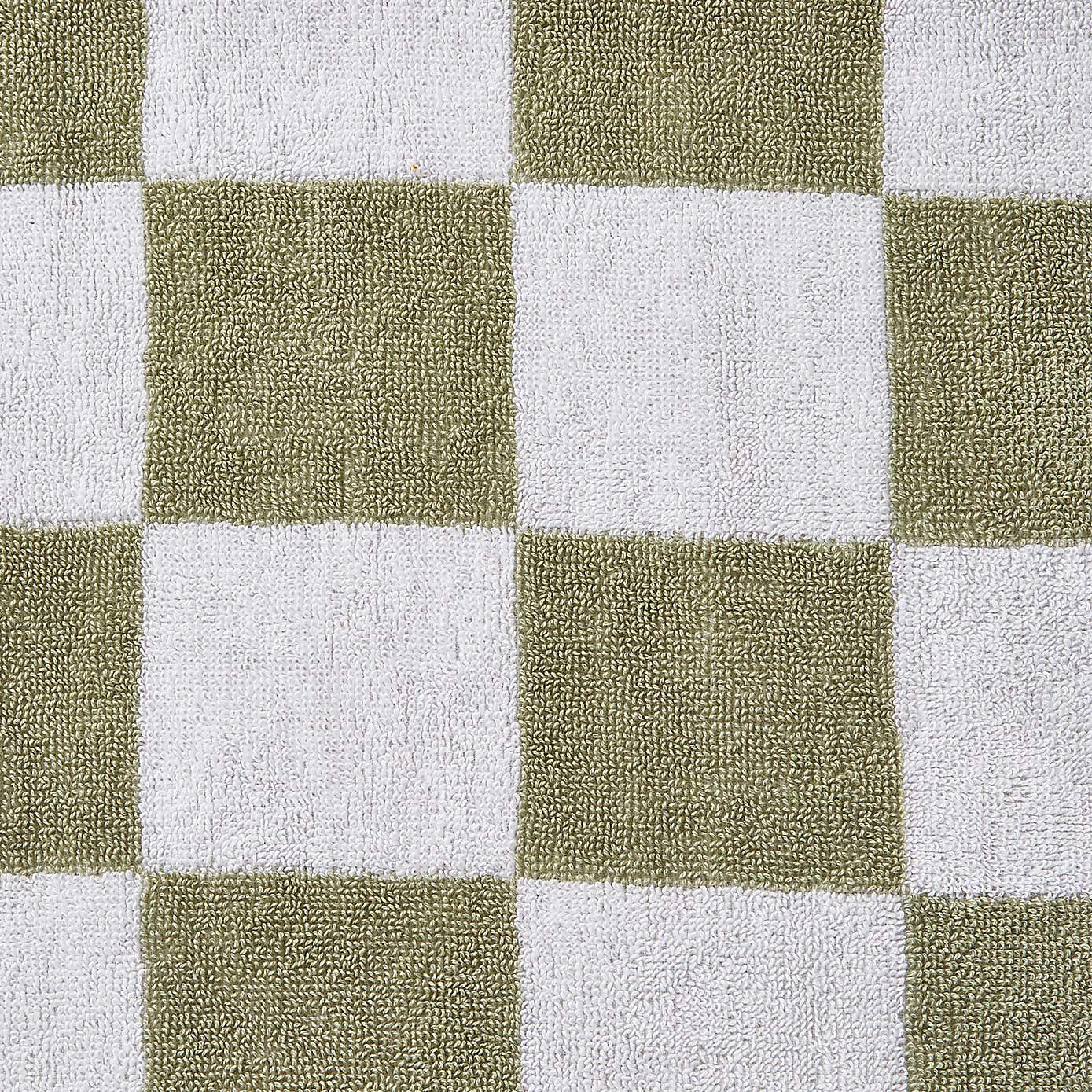 Checkerboard Cotton Towel