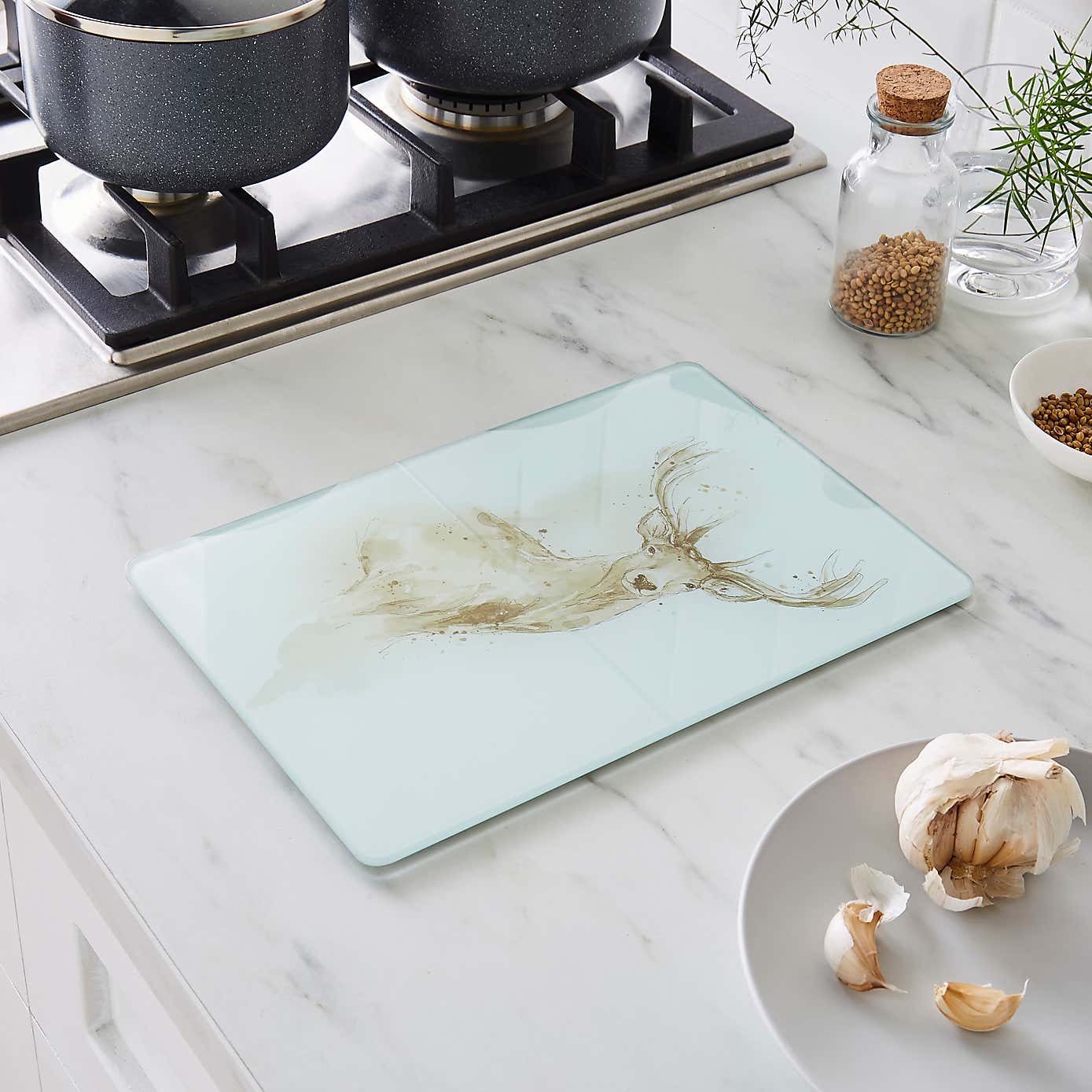 Stag Glass Worktop Saver