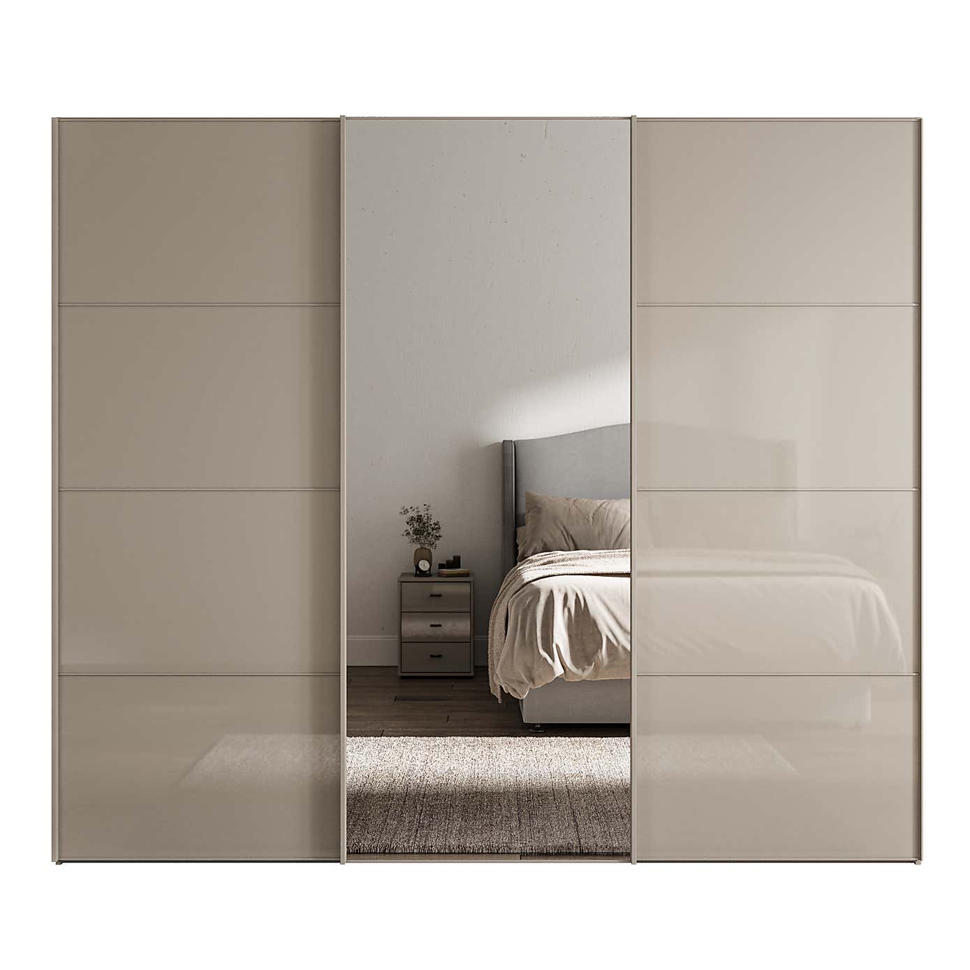 Wiemann Altena Sliding Mirrored Wardrobe