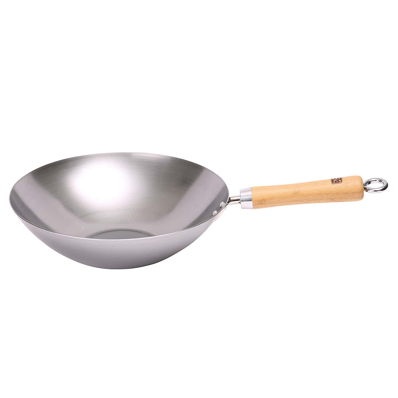 School of Wok 30cm Heavy Duty Uncoated Carbon Steel Wok