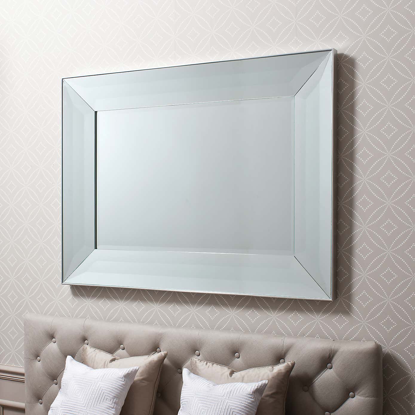 Gallina Rectangle Overmantel Wall Mirror