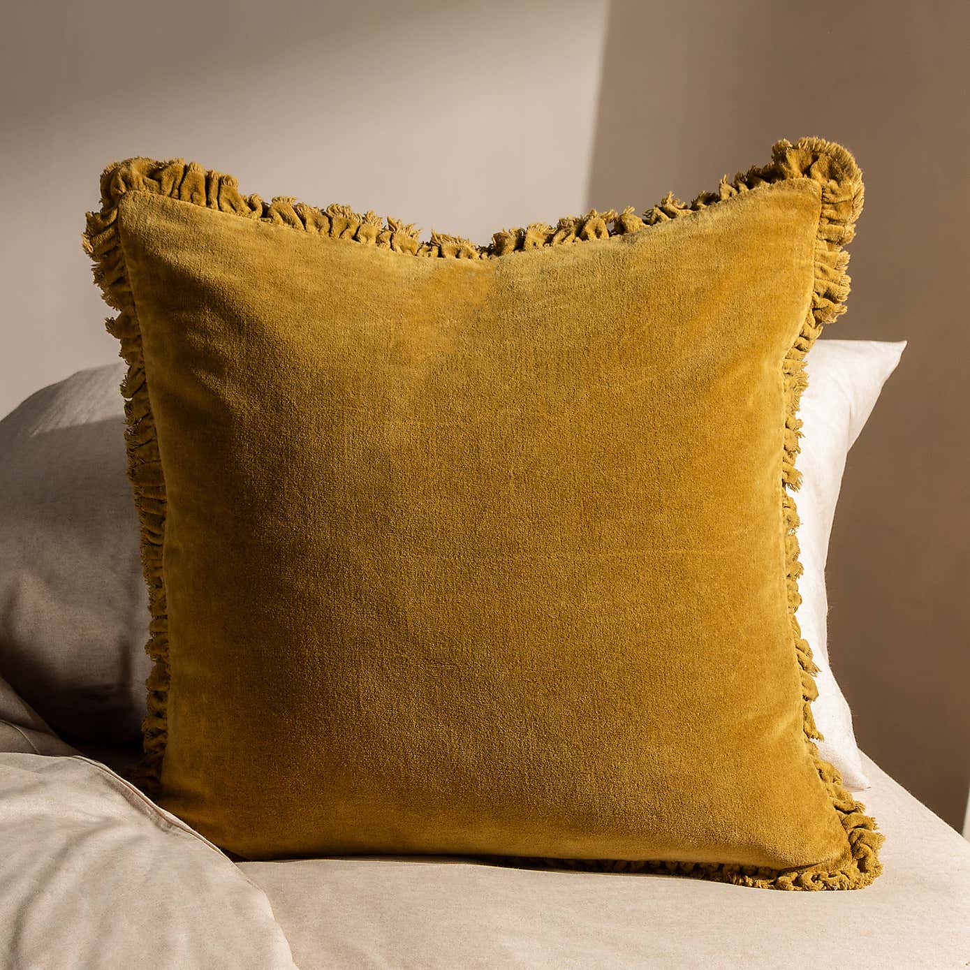 Yard Bertie Cotton Square Cushion