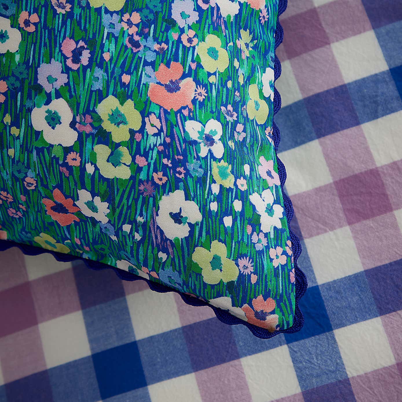 Sophie Robinson Petal Meadow 100% Cotton Standard Pillowcase Pair