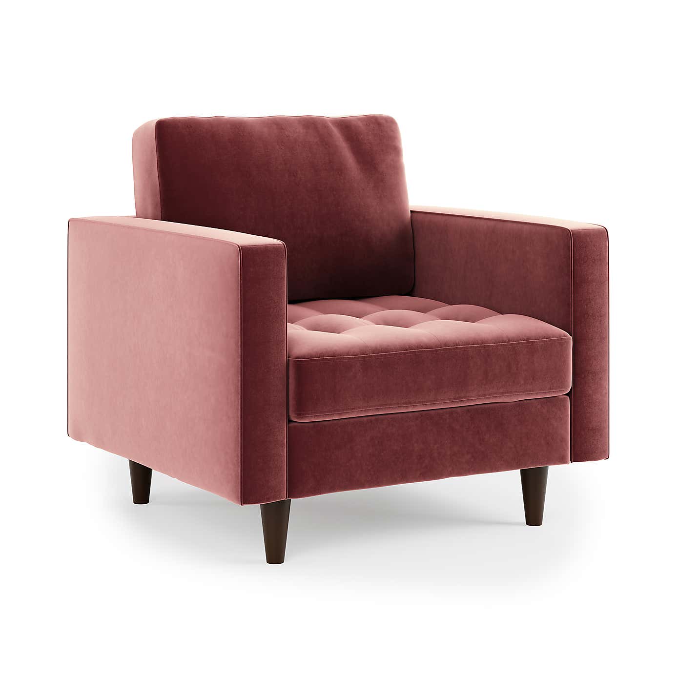 Zoe Velvet Armchair