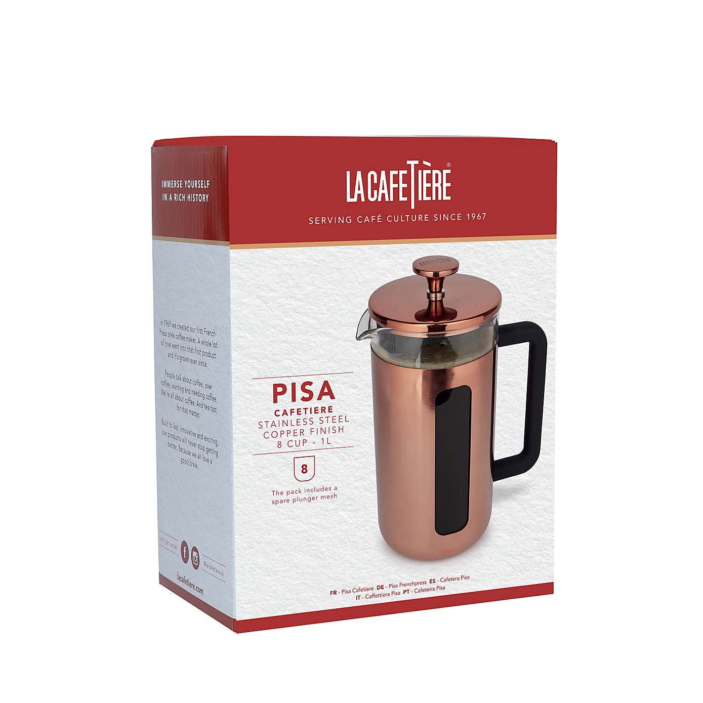LA CAFETIERE Pisa 8 Cup