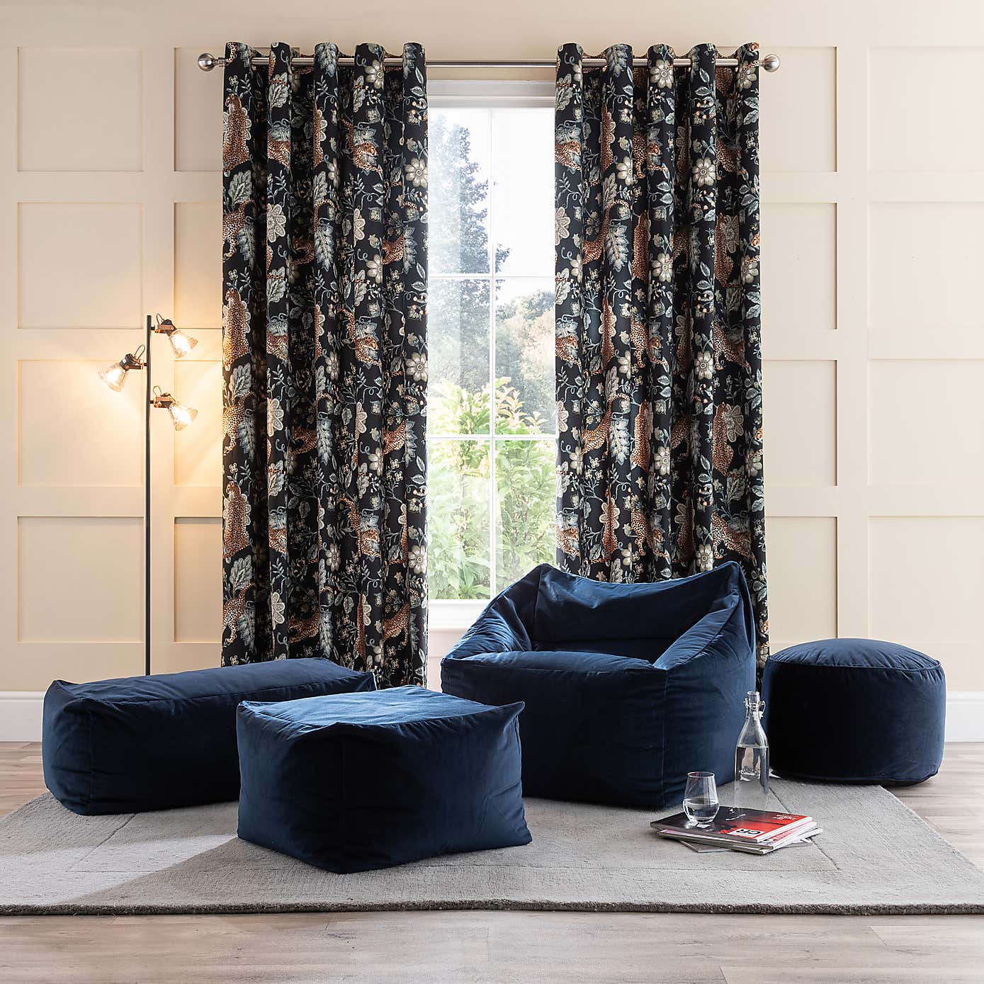 Eliza Square Beanbag Chair