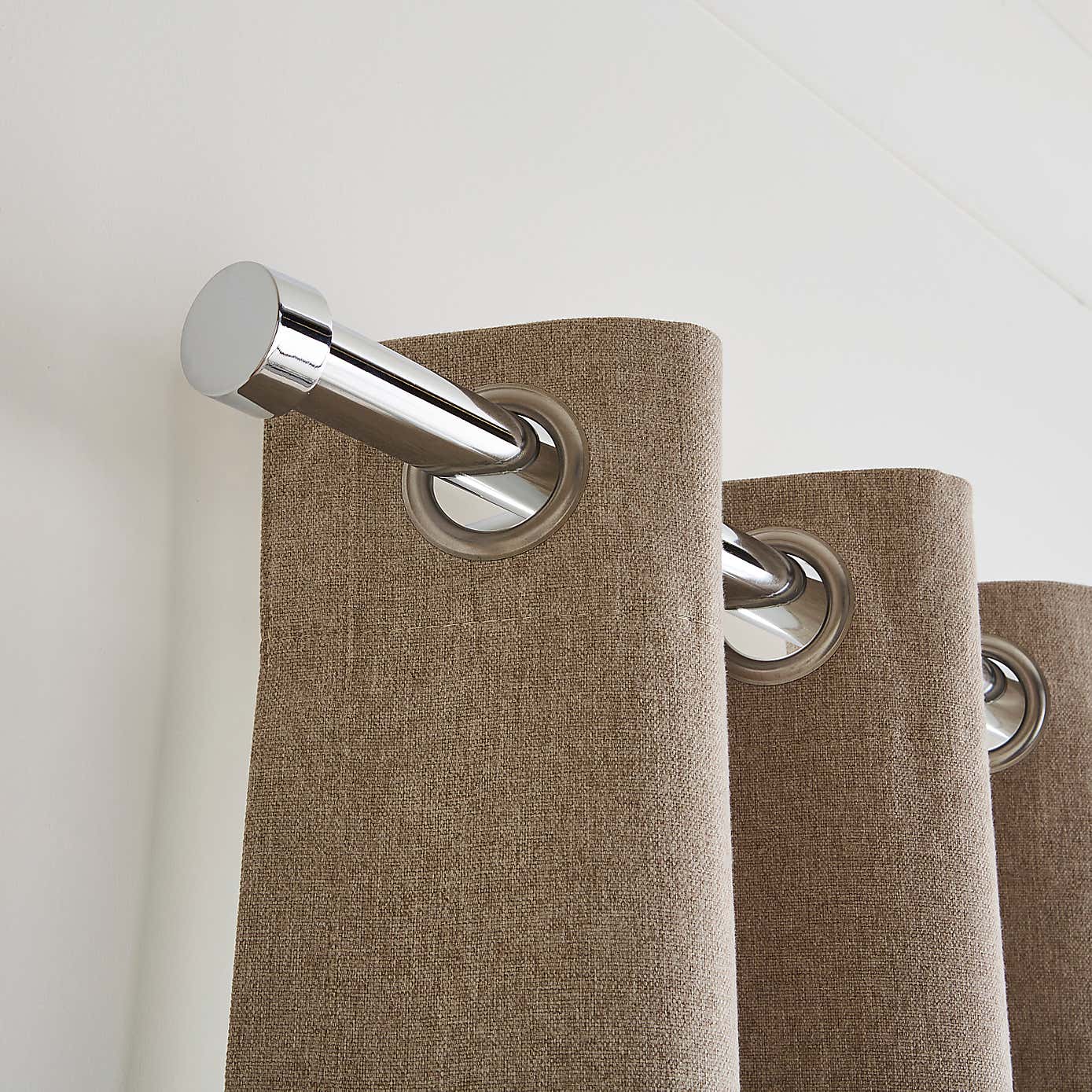 Trinity Metal Eyelet Curtain Pole