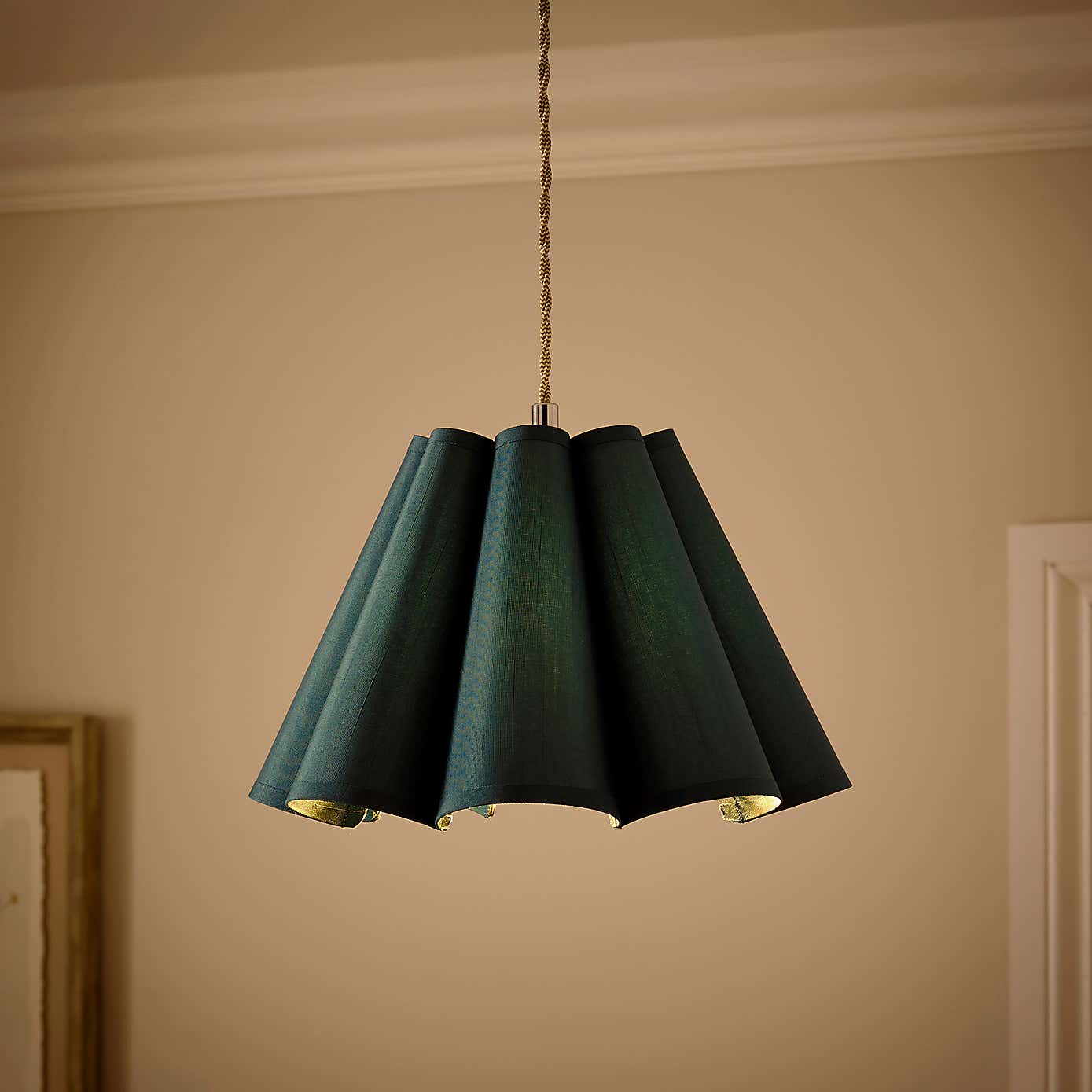 Petal Pleat Easy Fit Lamp Shade