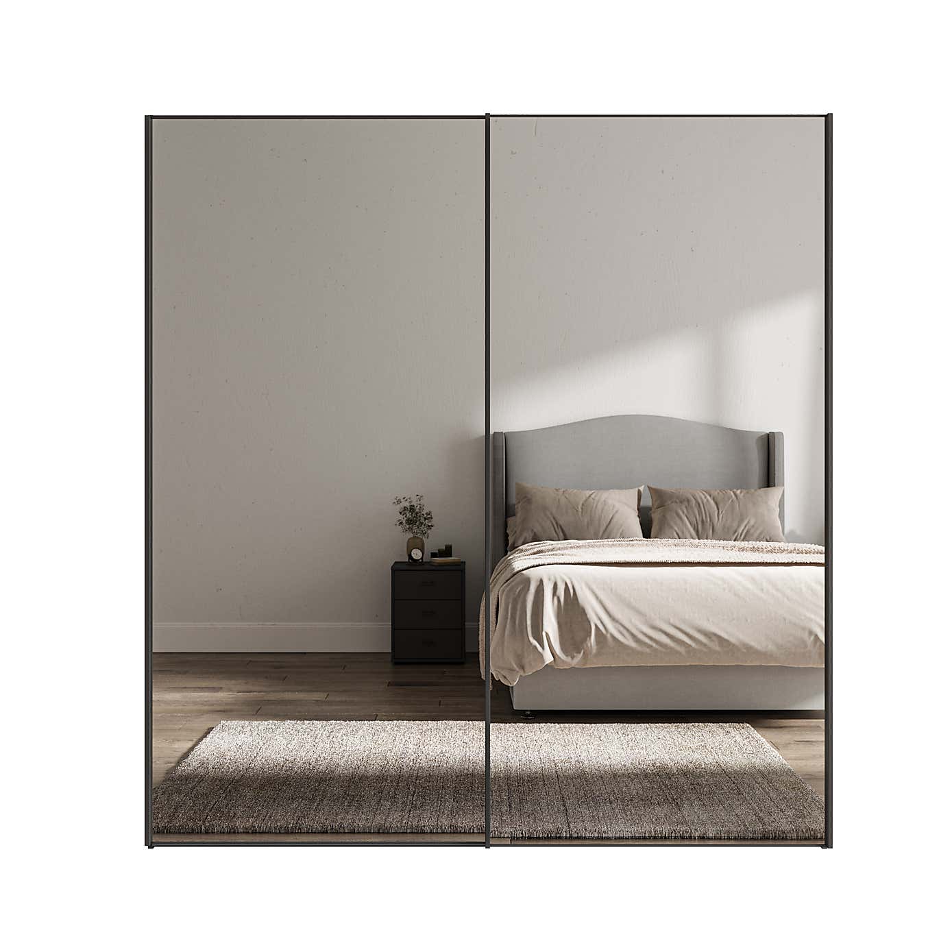 Wiemann Altena Sliding Mirrored Wardrobe