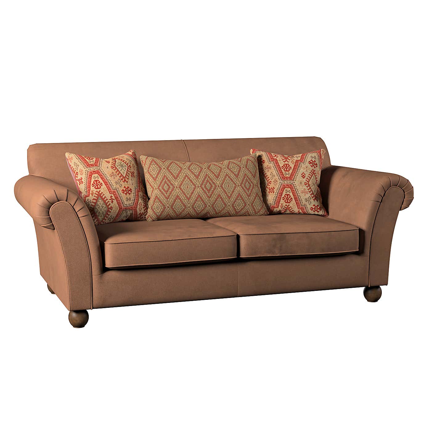 Angus Faux Leather 2 Seater Sofa