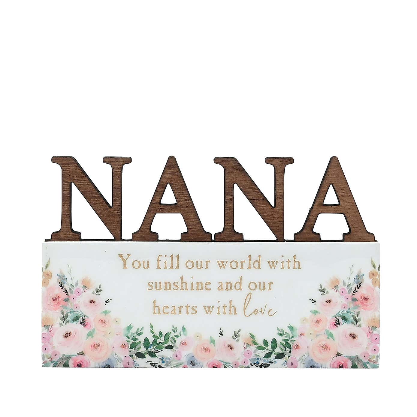 The Cottage Garden Nana Word Plaque