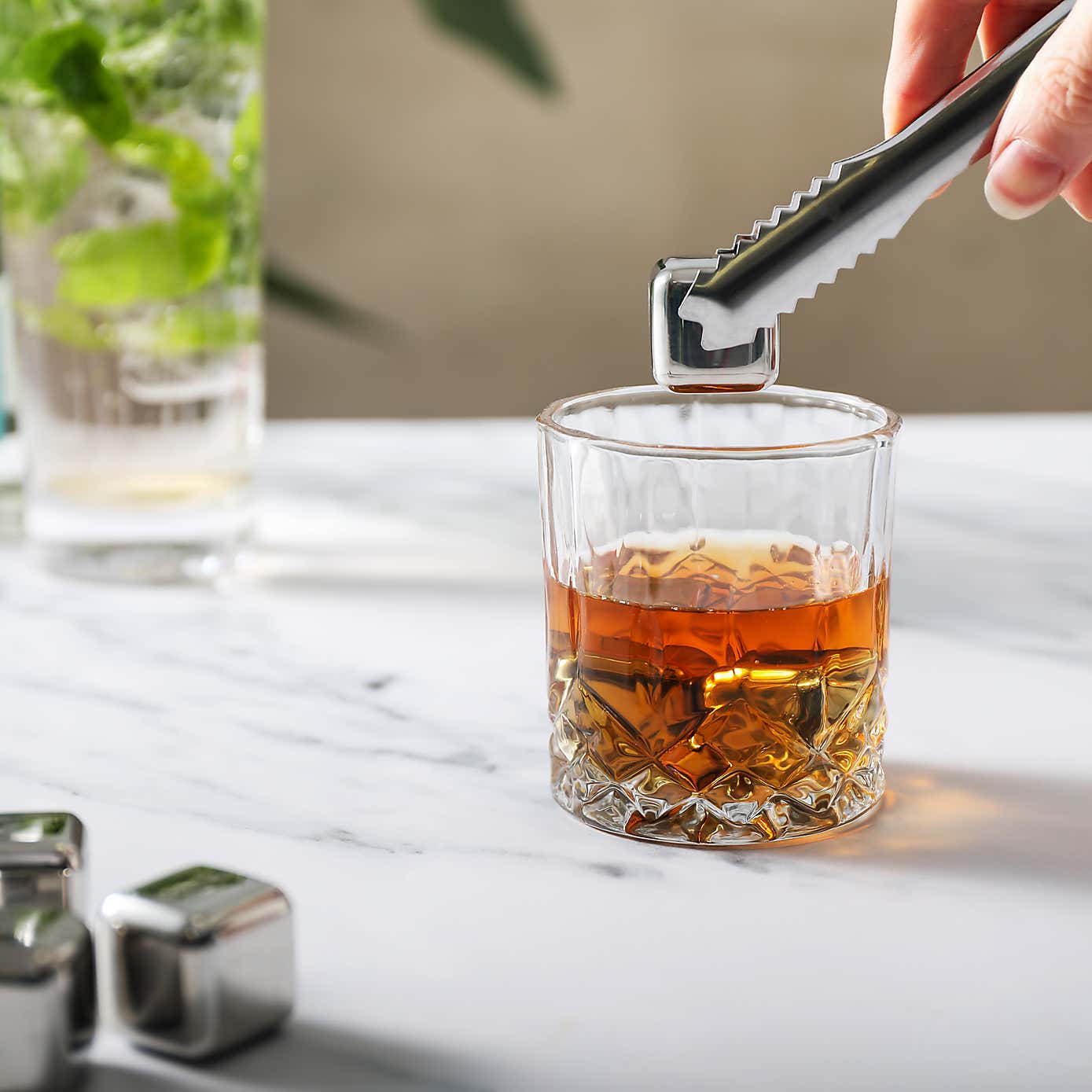 Stainless Steel Ice Tongs