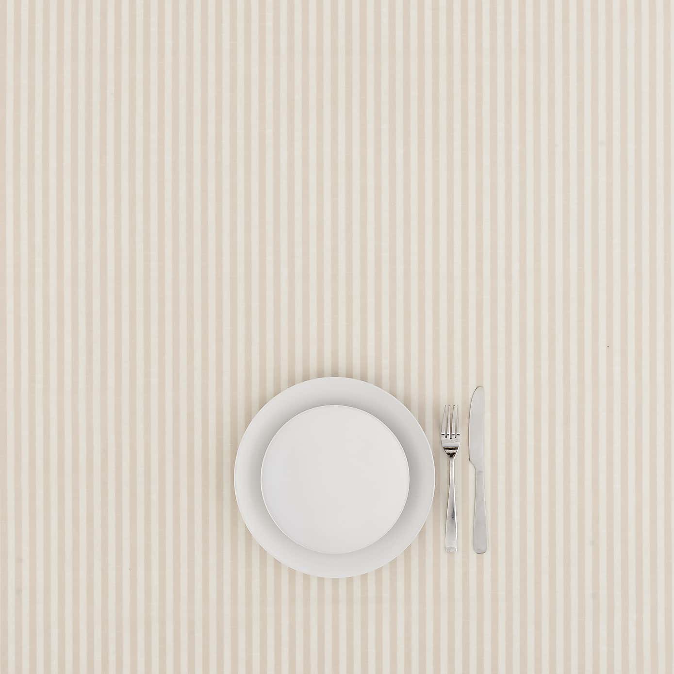 By the Metre Churchgate Linford Natural Oilcloth