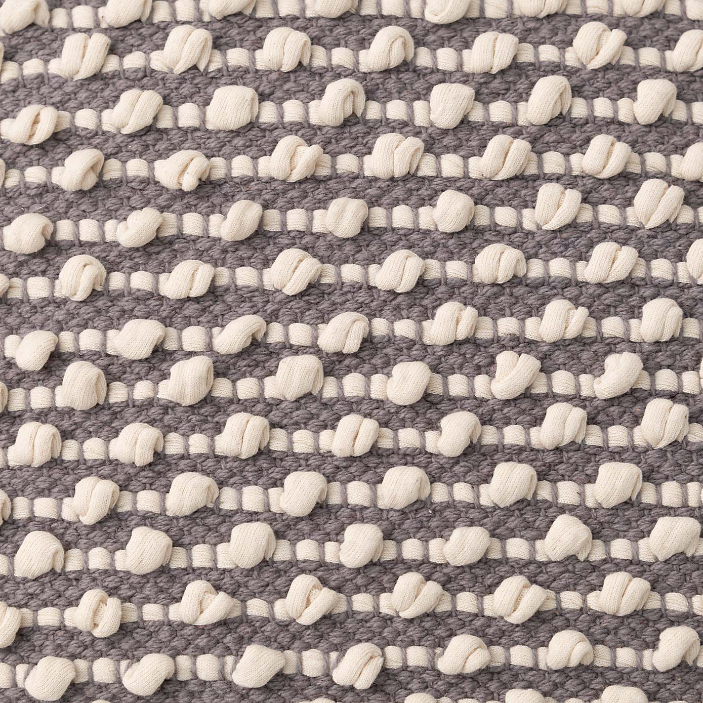 Jersey Bobble Square Cushion