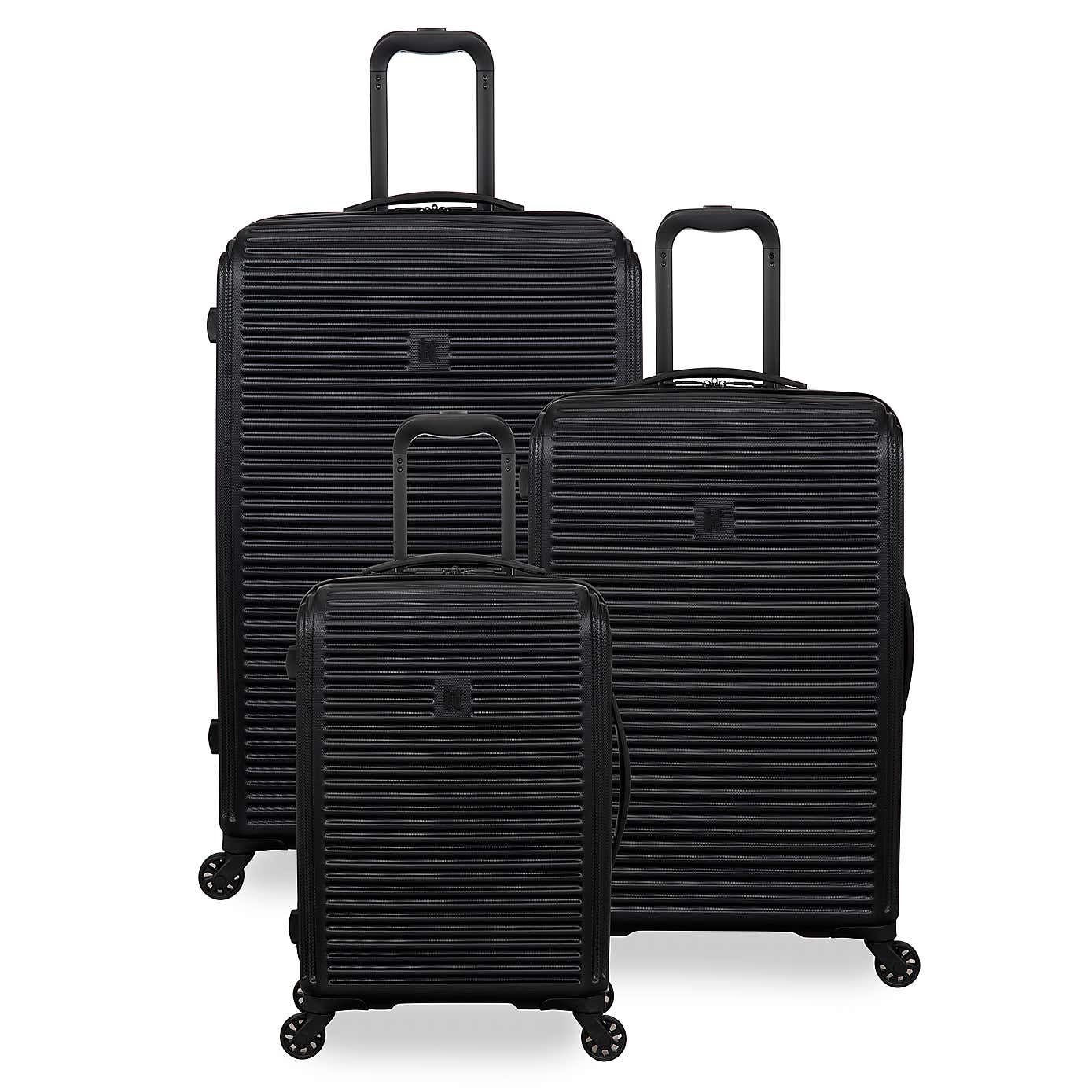 IT Luggage Set of 3 Shutter Hard Shell Suitcases