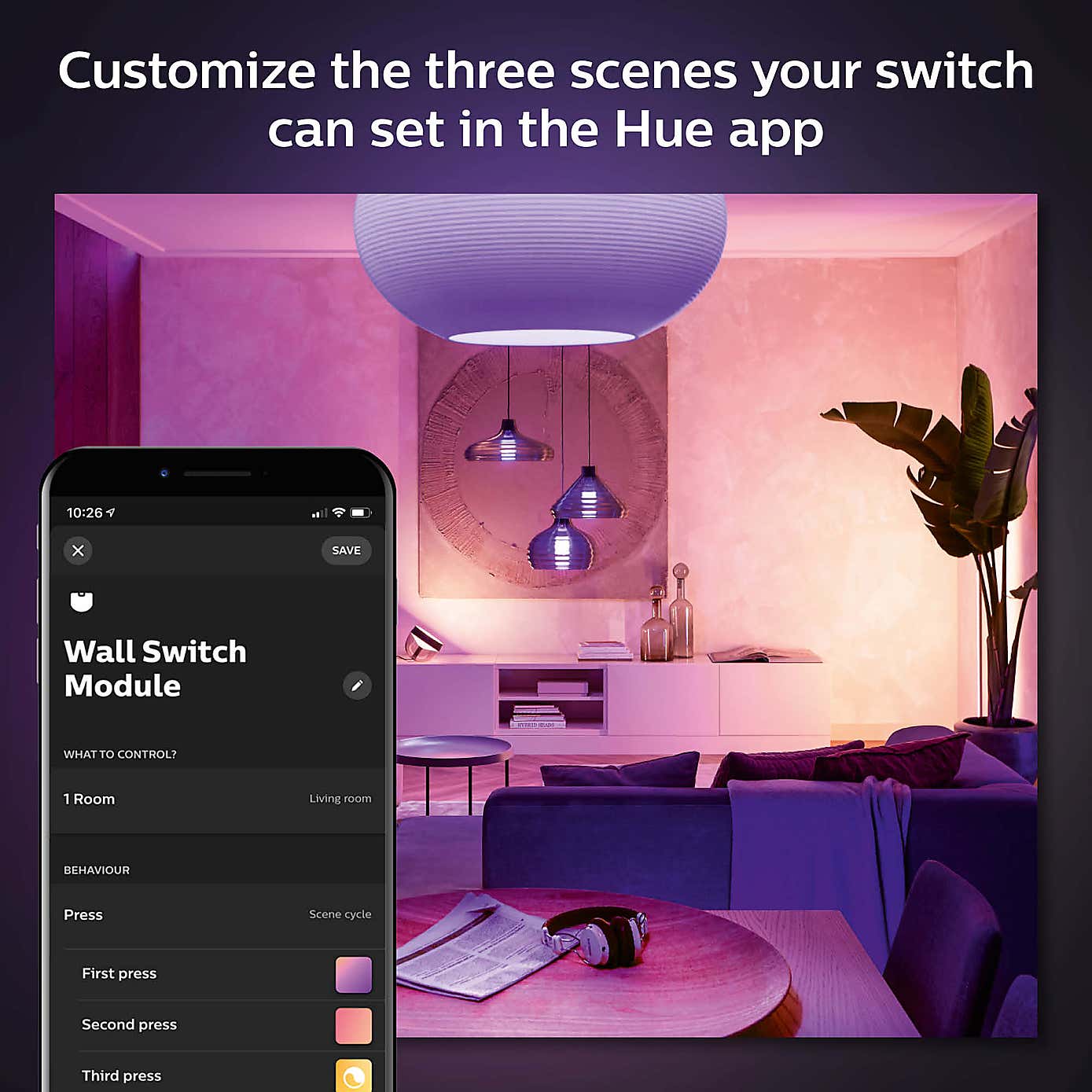 Philips HUE Smart Wall Switch Module