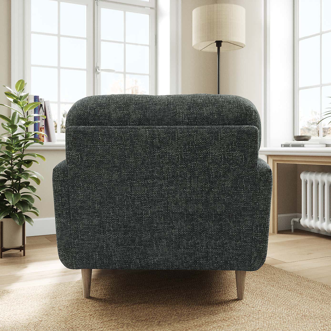 Sven Chunky Chenille Snuggle Chair