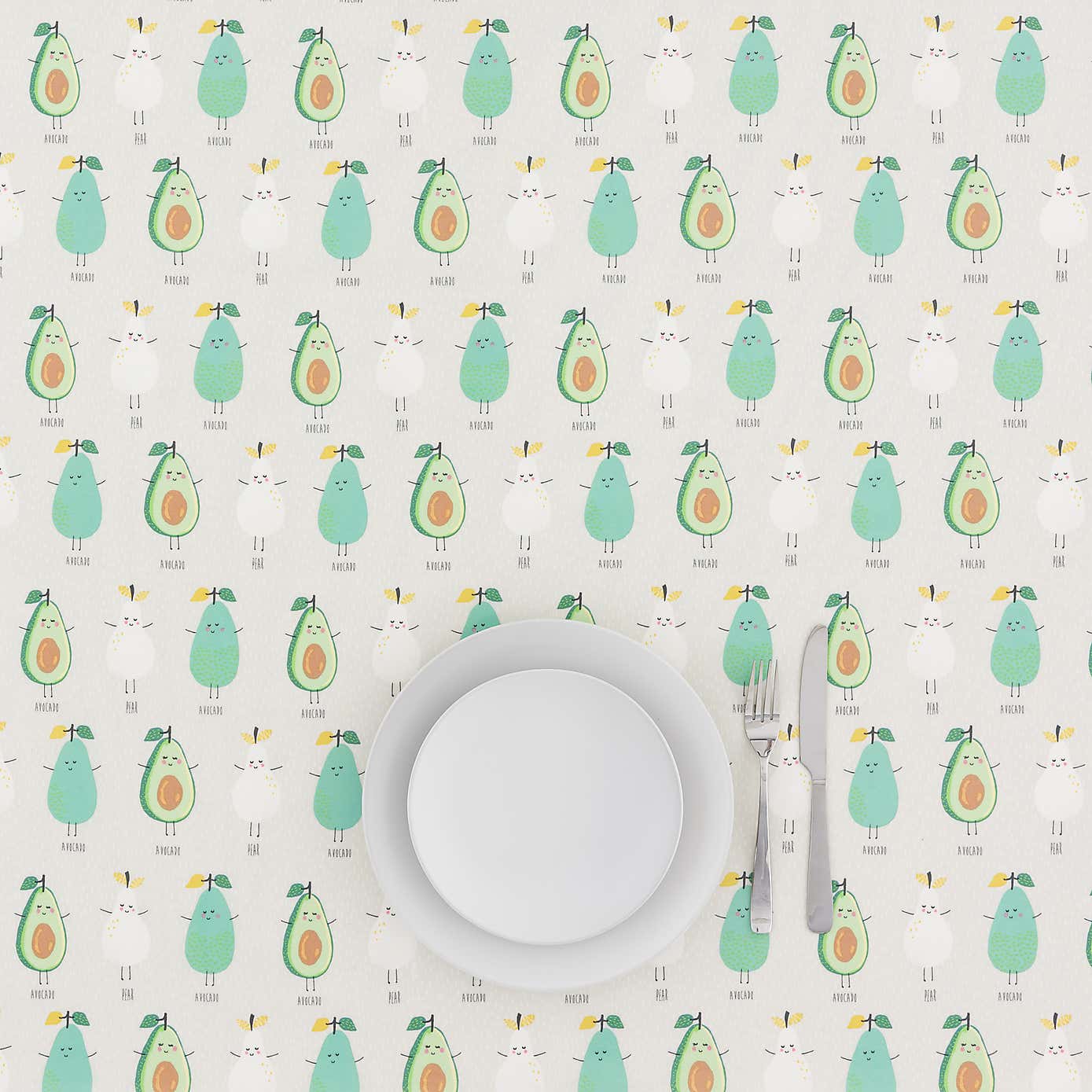 Avocado Pear Green PVC