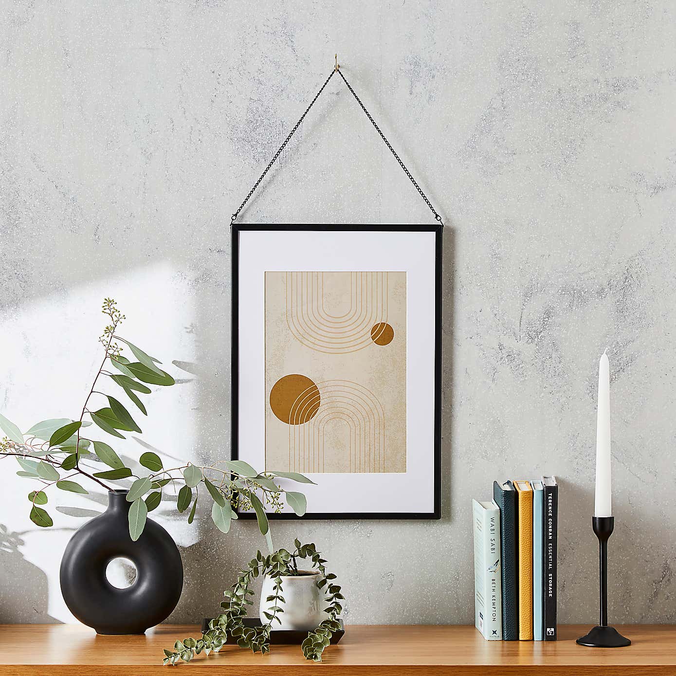 Hanging Chain Photo Frame