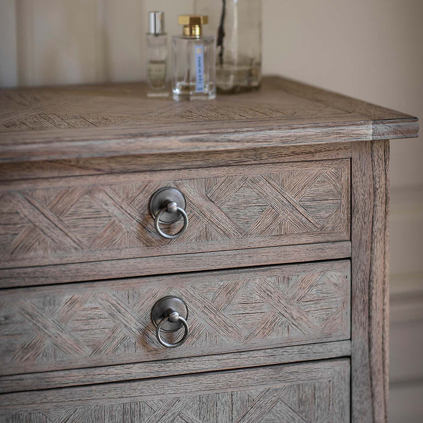 Modesto 4 Drawer Narrow Vanity Chest