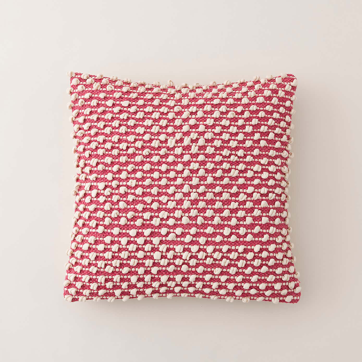 Jersey Bobble Square Cushion