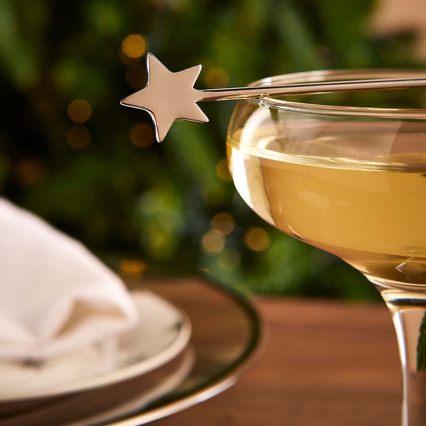 Set of 4 Star Drinks Stirrers