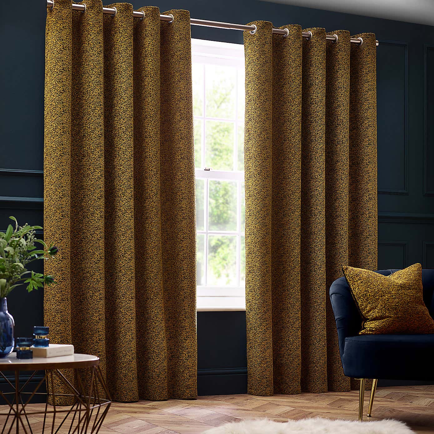 Galaxy Eyelet Curtains