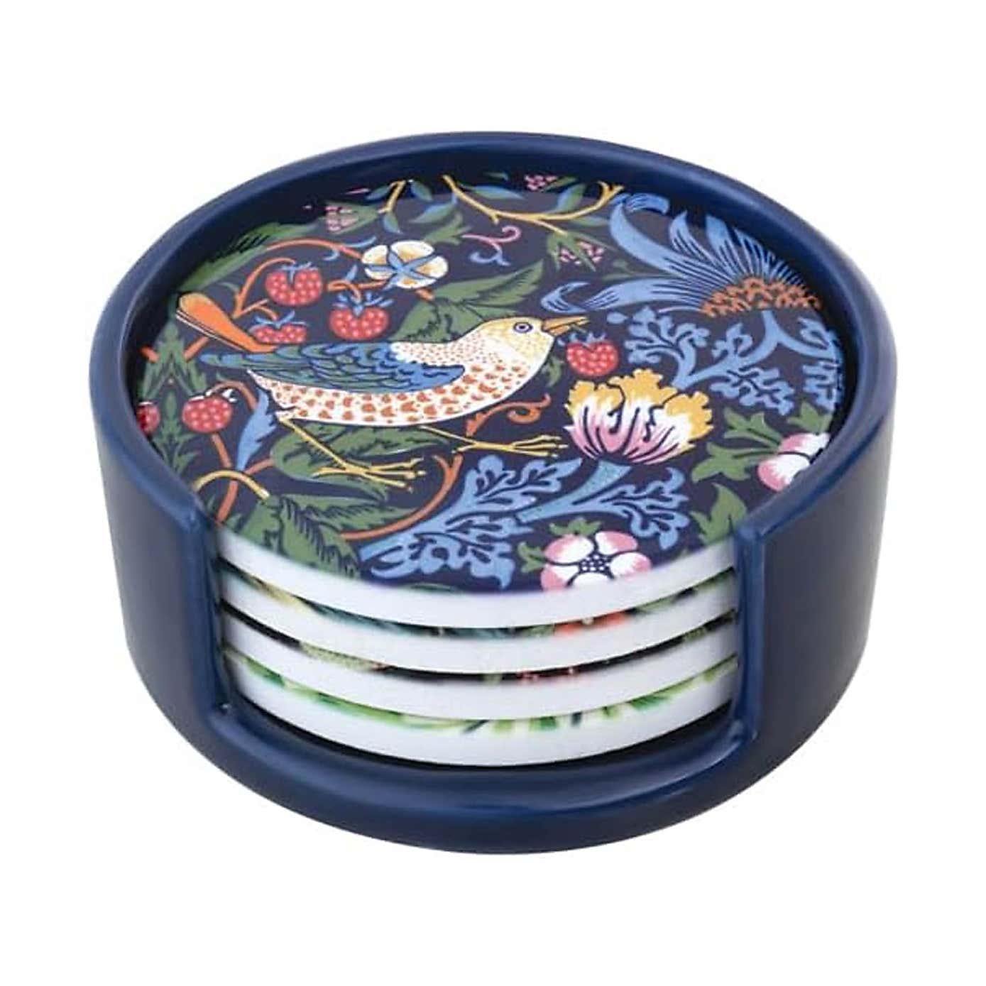 William Morris Set of Eight Coasters