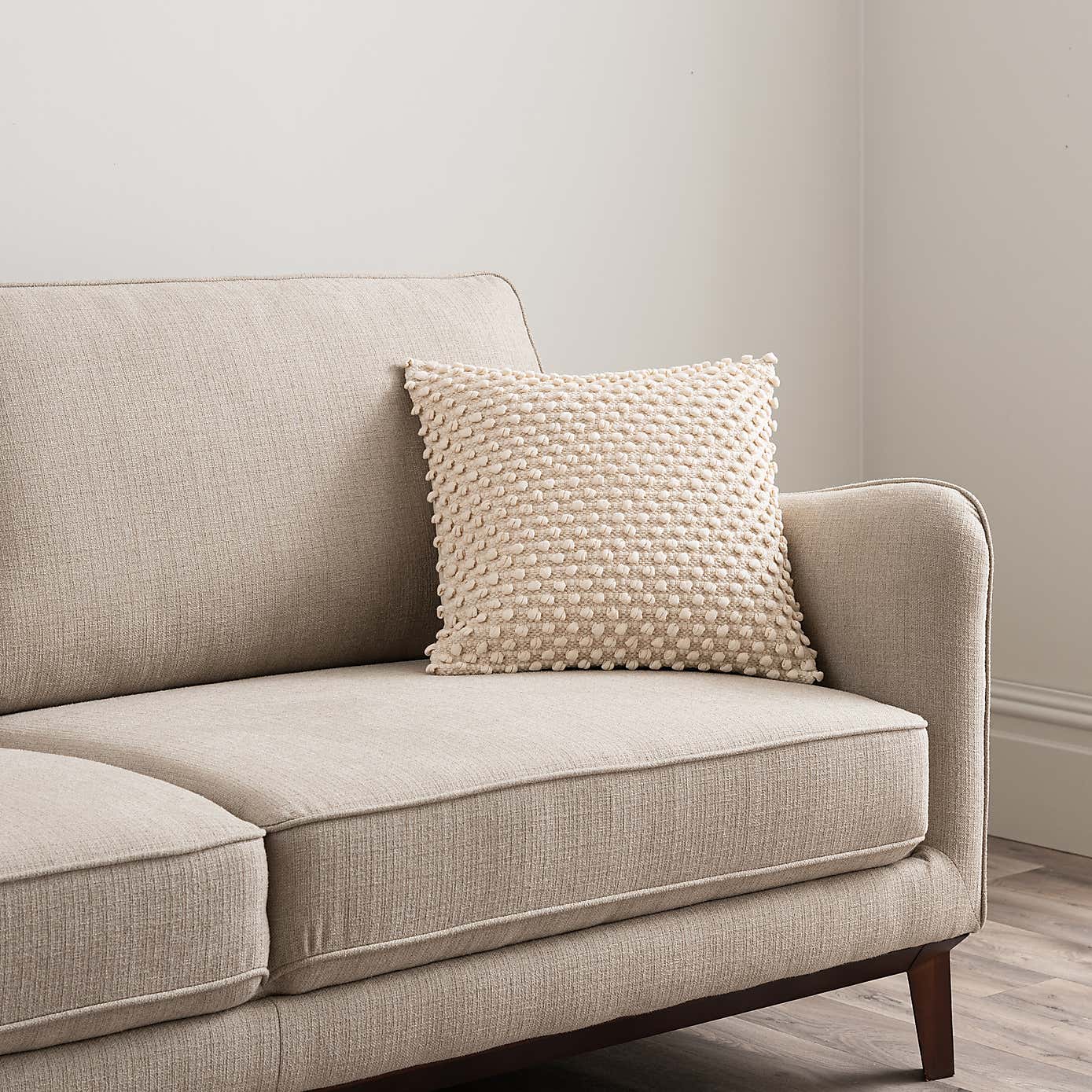 Jersey Bobble Square Cushion