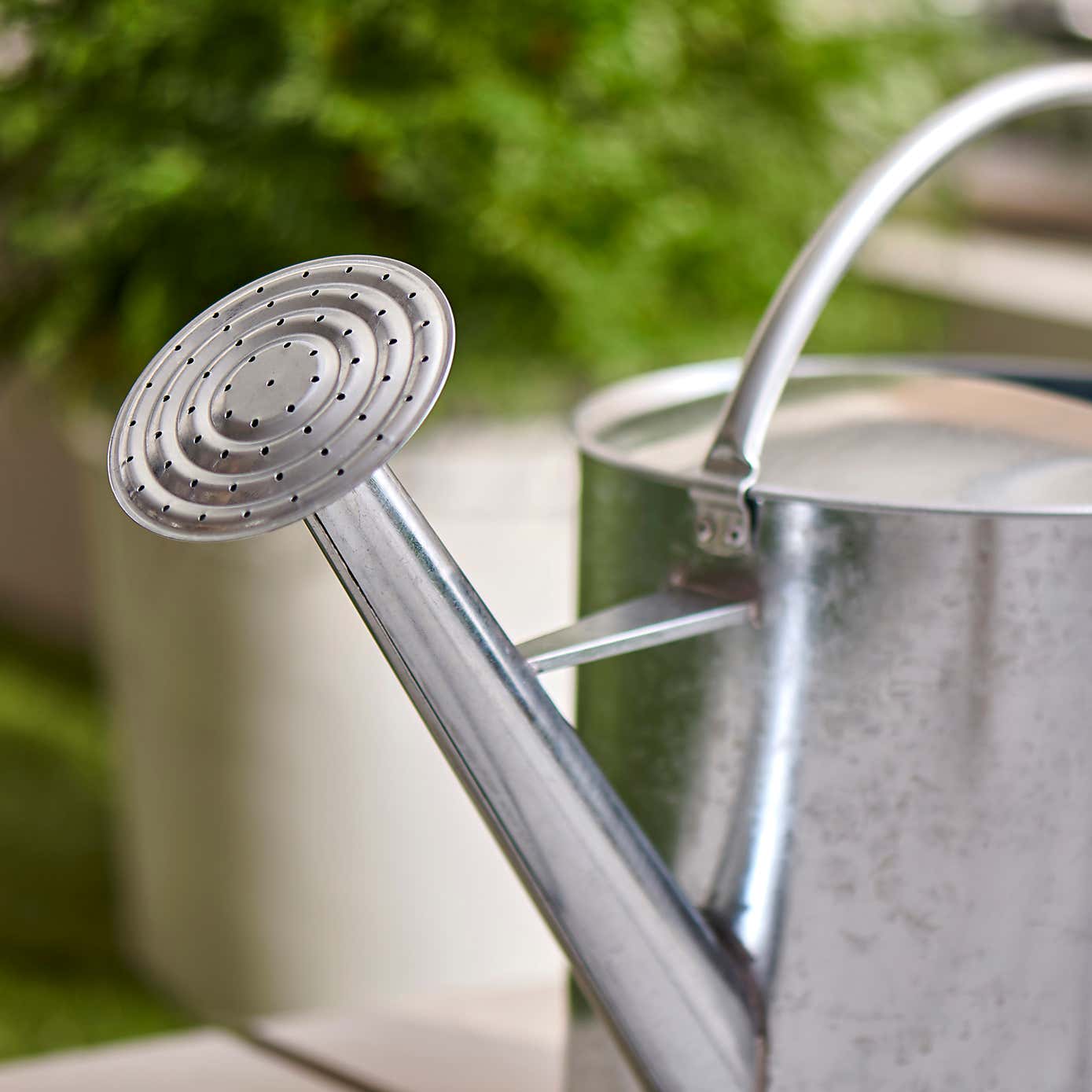 9L Galvanised Watering Can