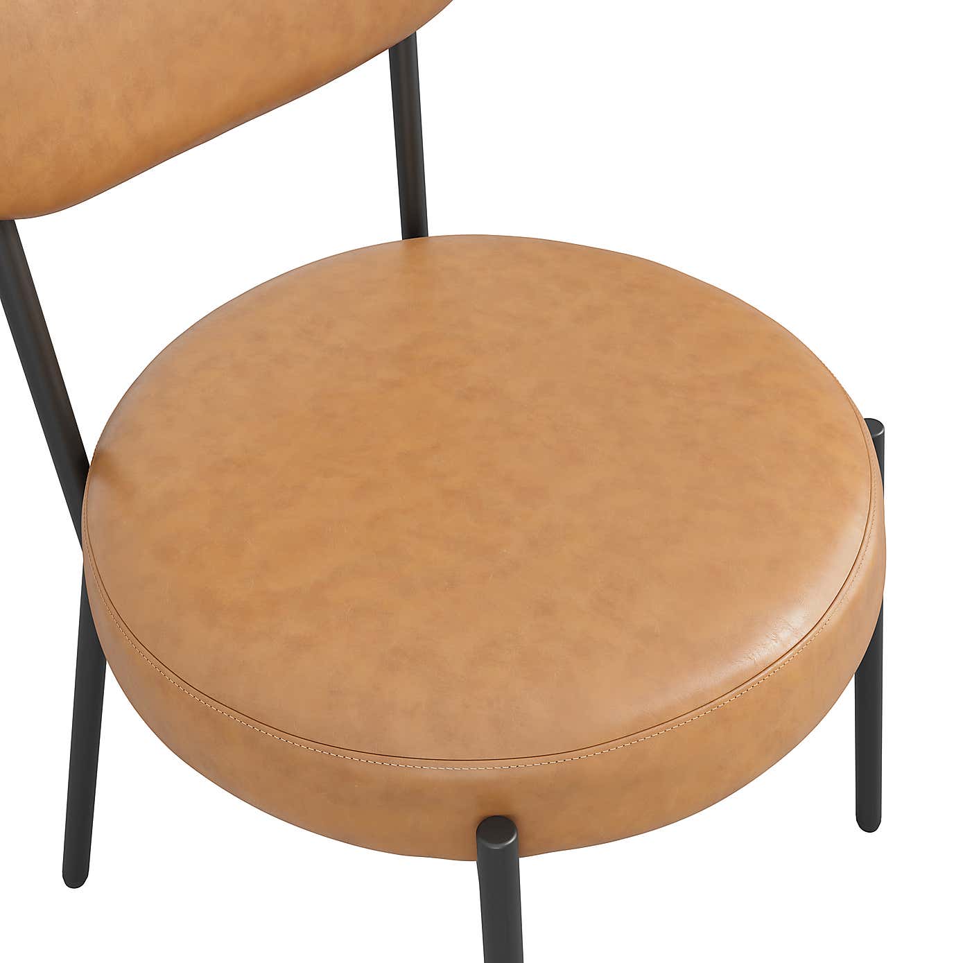 Smith Faux Leather Set of 2 Dining Chairs