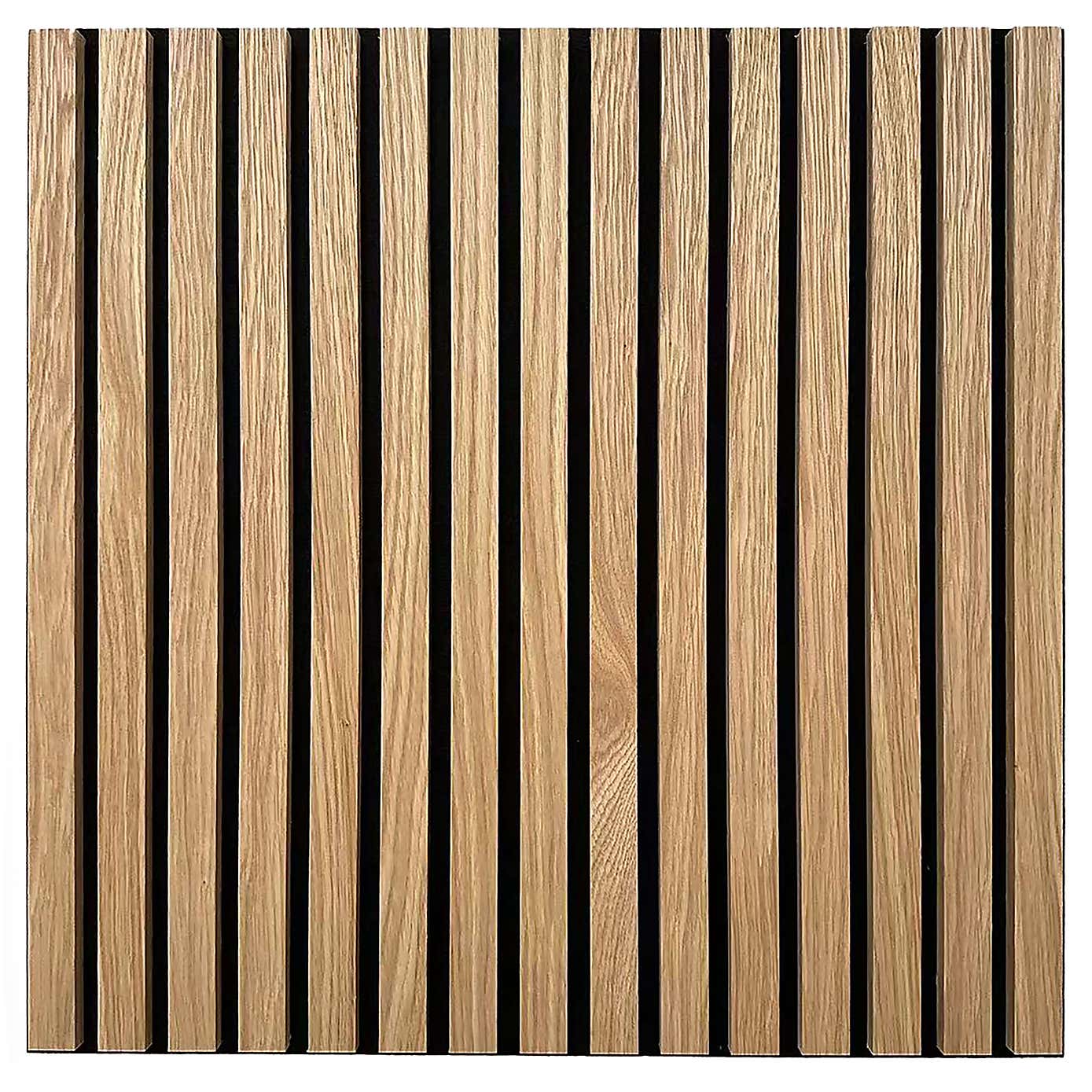 Wallpops Acoustic Wood Slat Panelling 60cm x 60cm