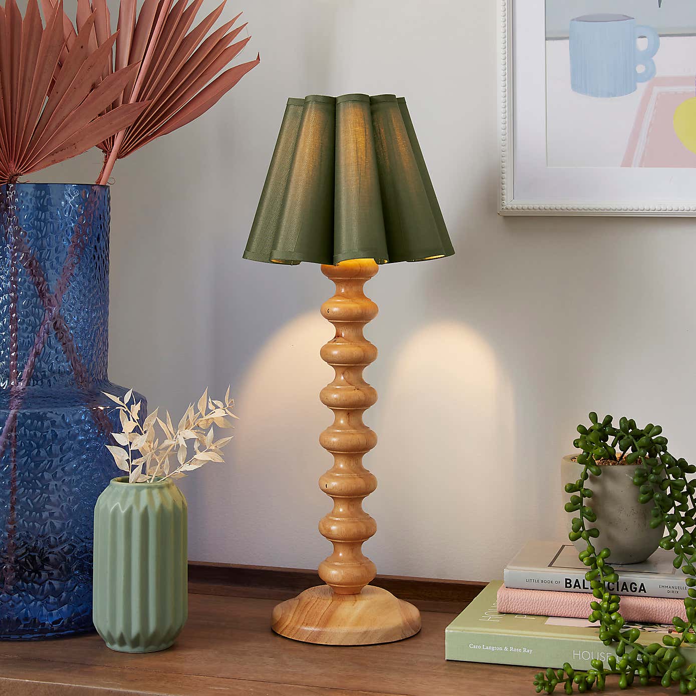 Petal Pleat Easy Fit Lamp Shade