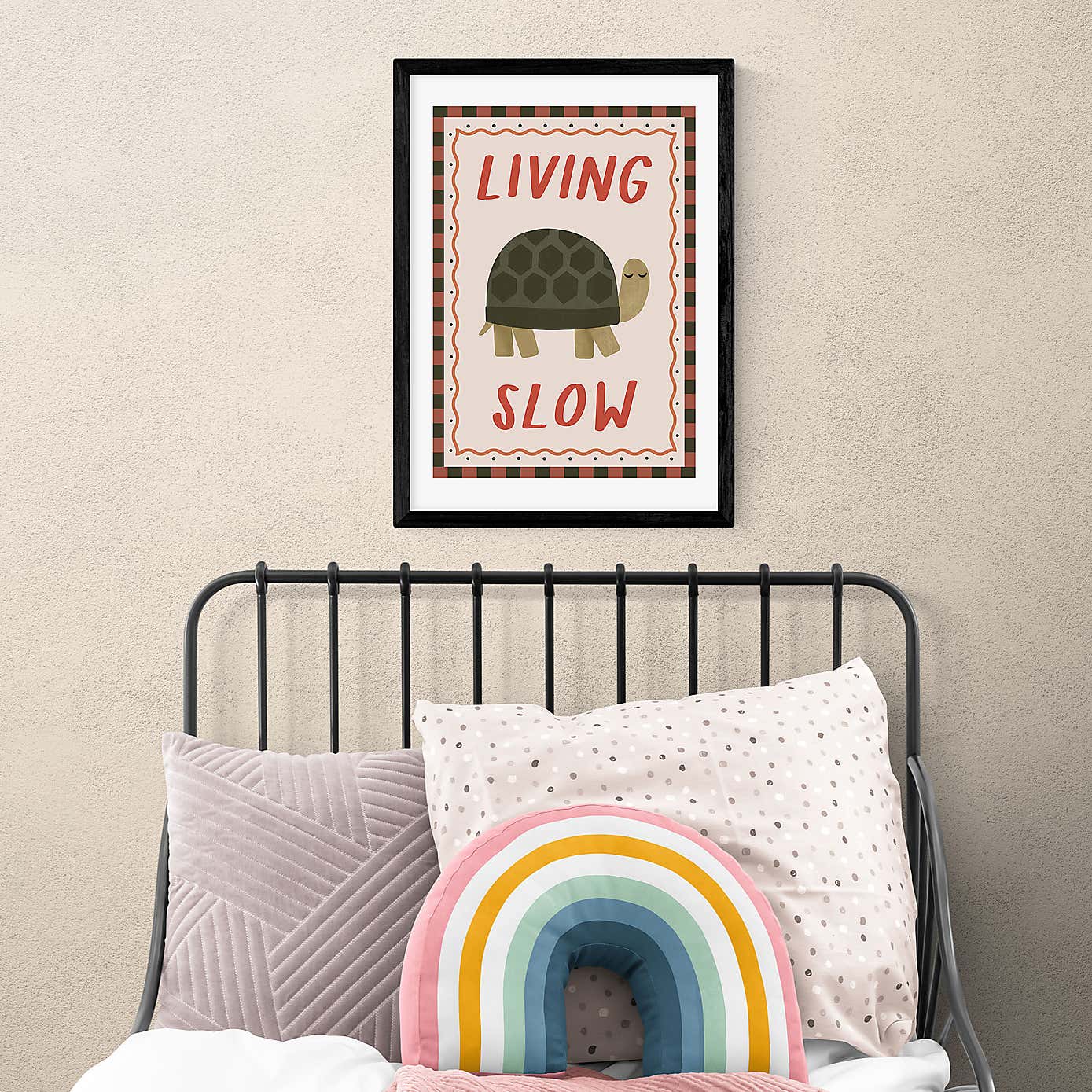 East End Prints Living Slow Print by Kid of the Village