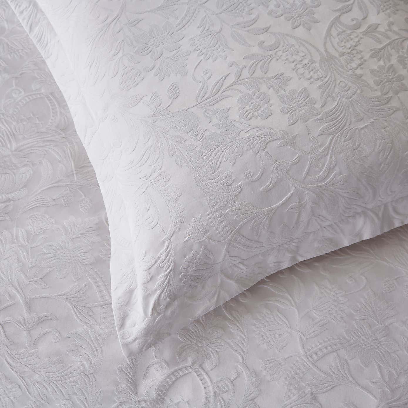 Dorma Winchester White Continental Pillowcase