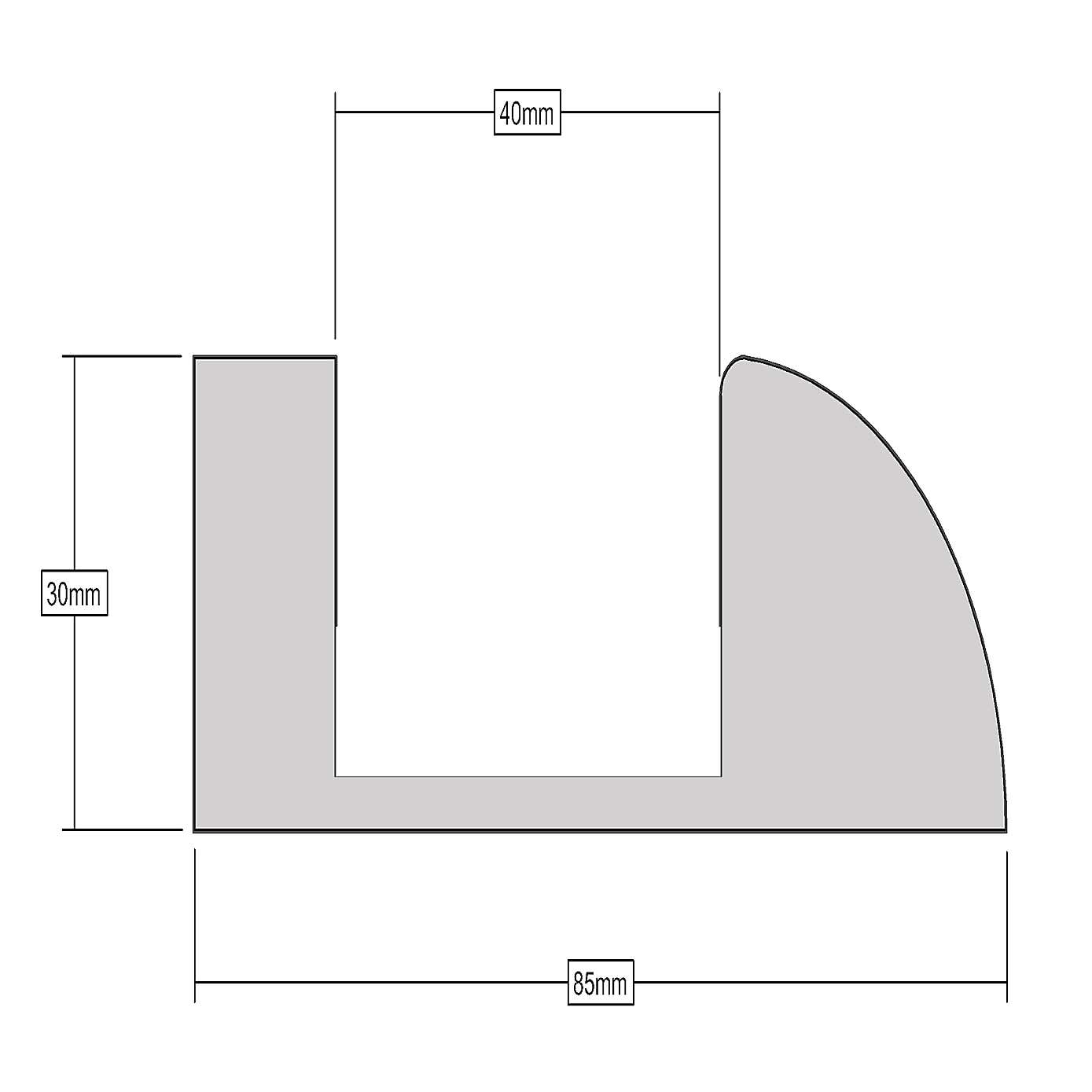 Stormguard Foam Under Door Seal 914mm Grey