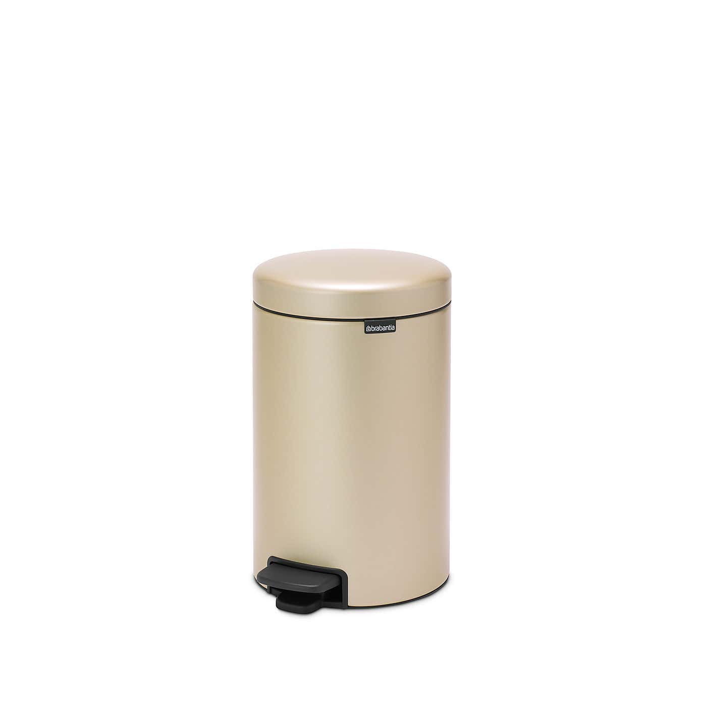 Newlcon Champagne 12 Litre Pedal Bin