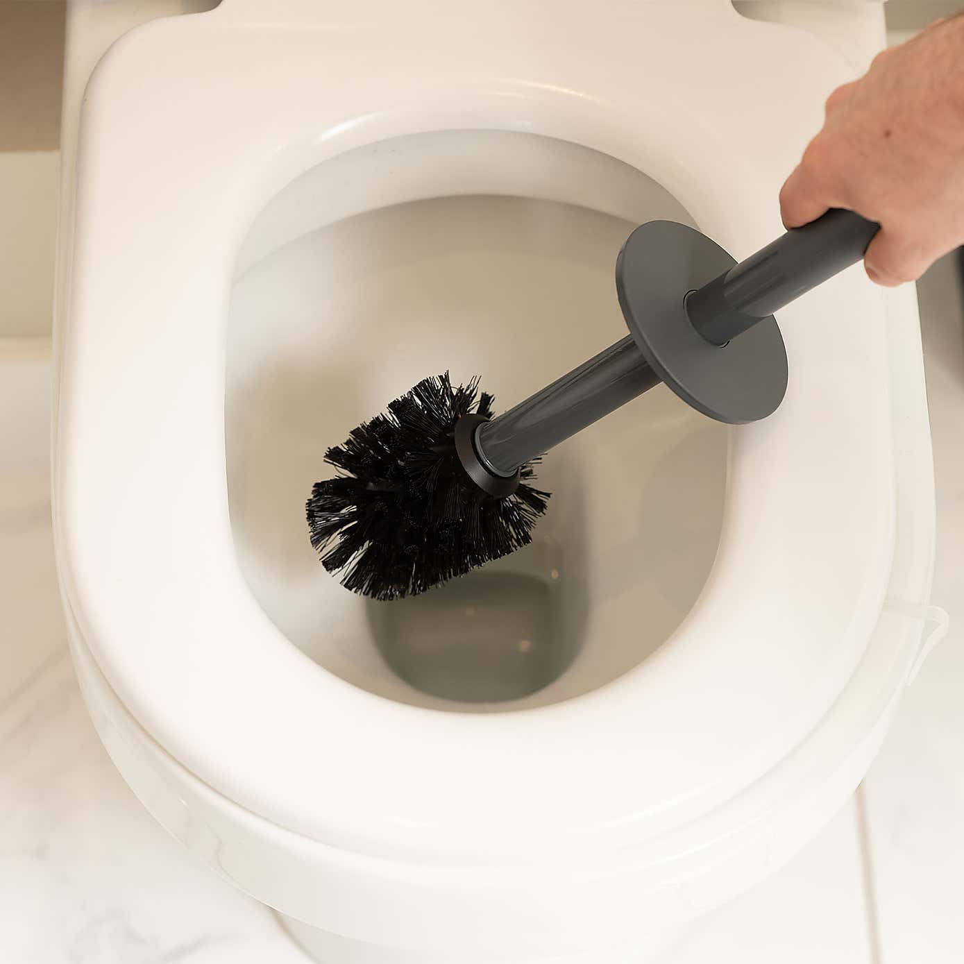 Addis Calico Rattan Charcoal Toilet Brush