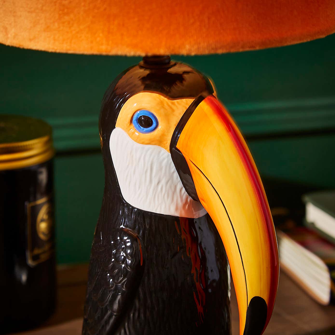 Toucan Ceramic Table Lamp