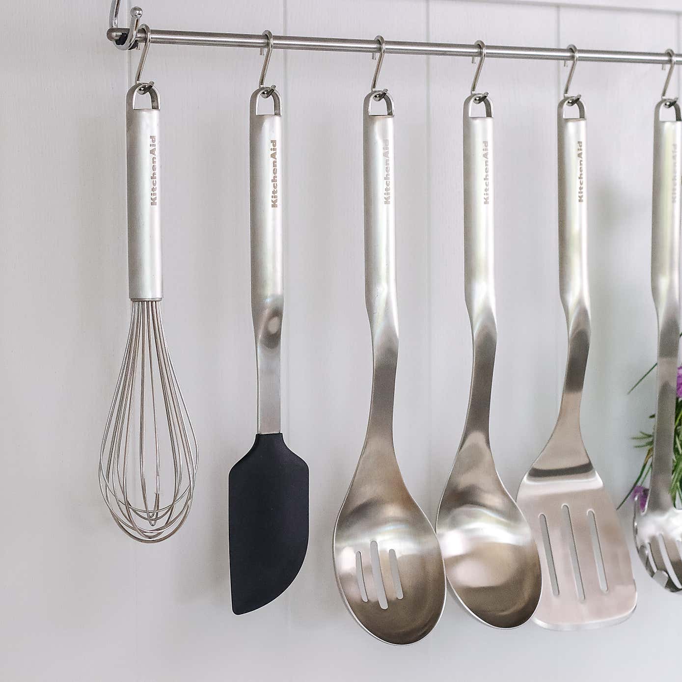 KitchenAid Premium Stainless Steel Scraping Spatula