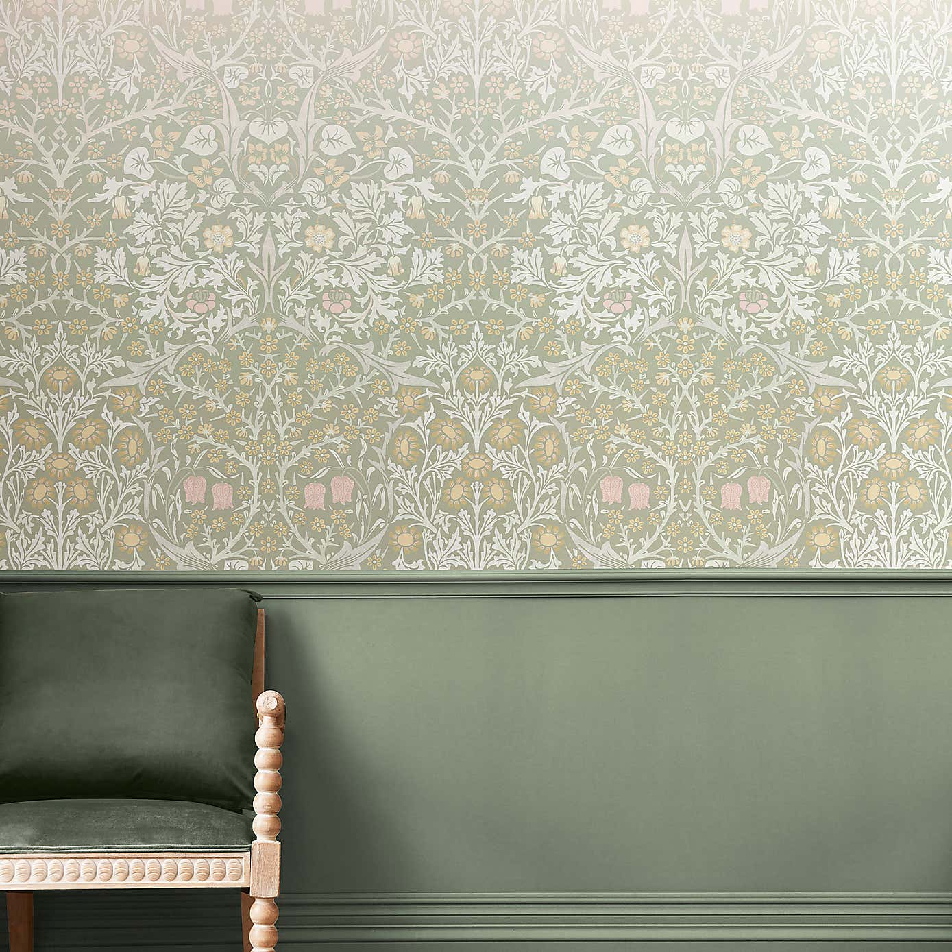 William Morris Blackthorn Wall Mural