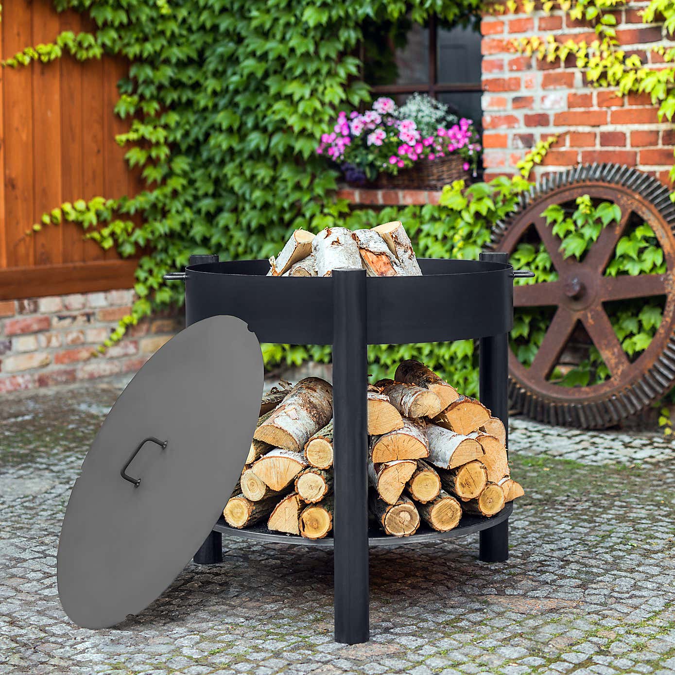 Montana Steel High Fire Bowl