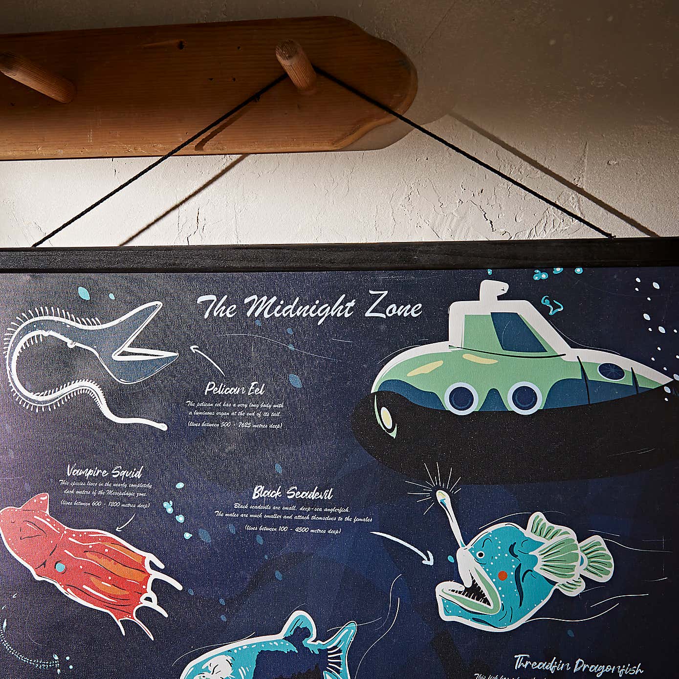 Kids Midnight Zone Hanging Mural 85cm x 62cm