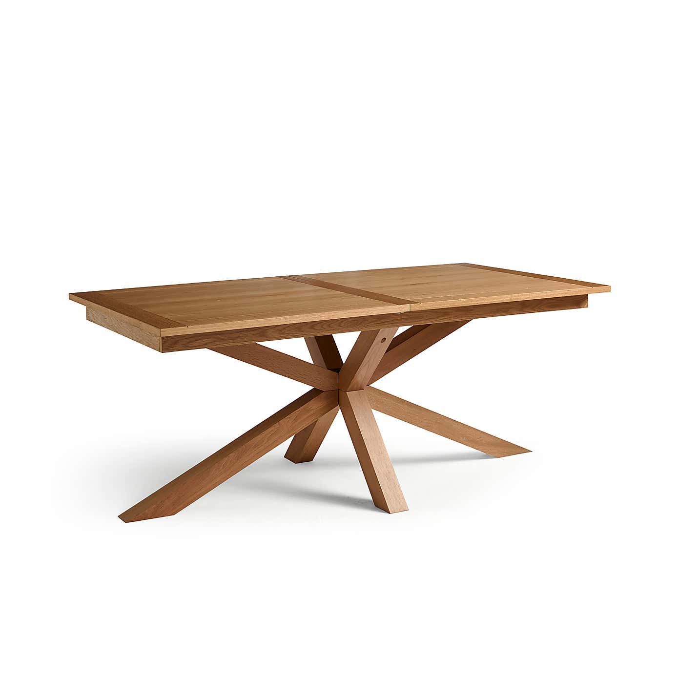 Xavi 10 Seater Rectangular Extendable Dining Table, Oak