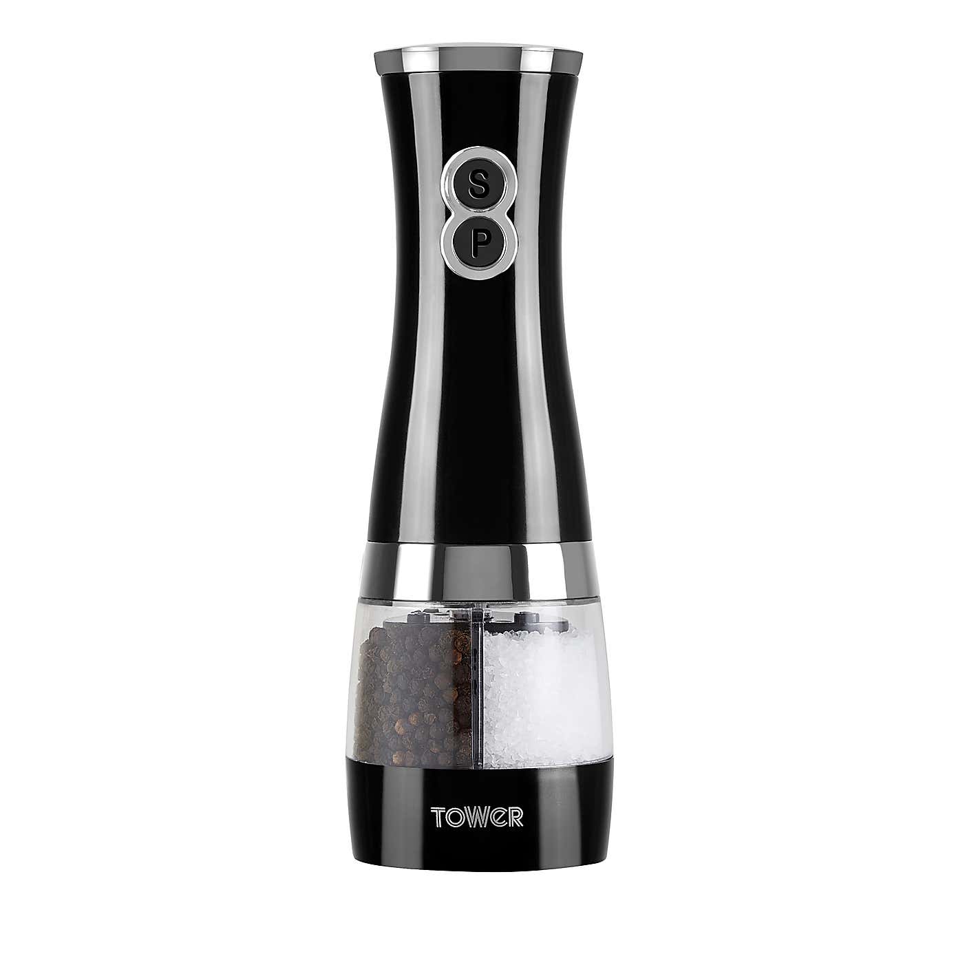 Tower Cavaletto Electric Duo Salt & Pepper Mill Set