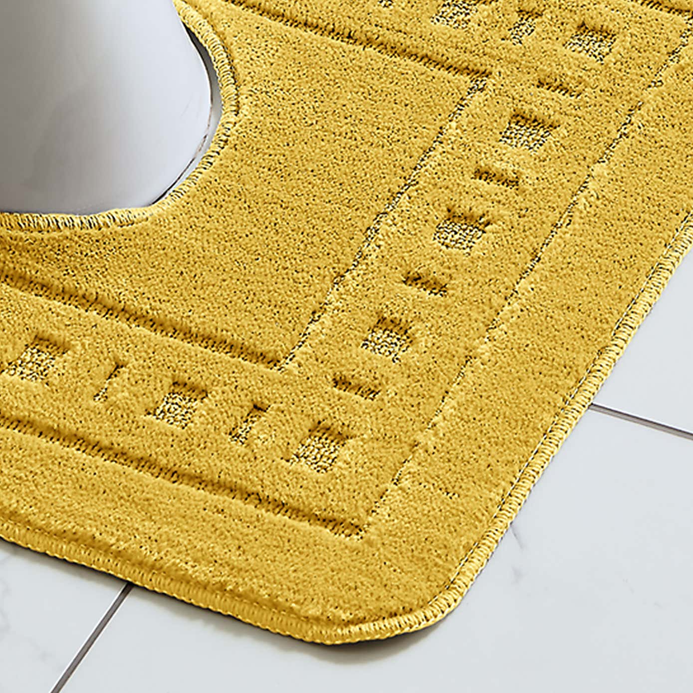 Armoni Bath Mat and Pedestal Mat Set